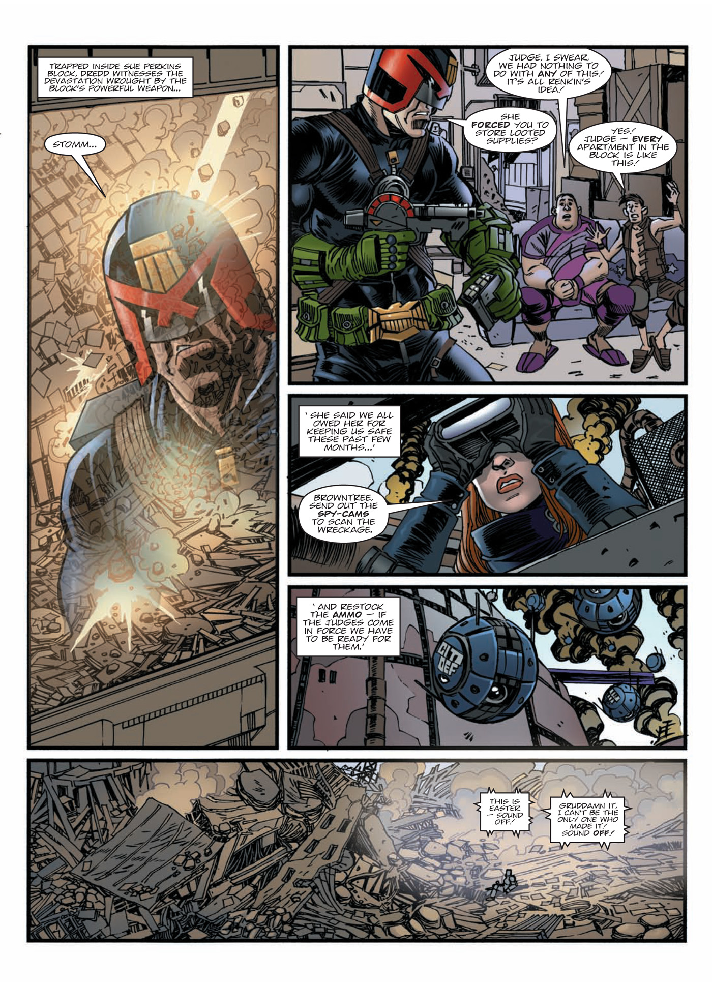 Read online Judge Dredd: Day of Chaos: Fallout comic -  Issue # TPB (Part 1) - 24