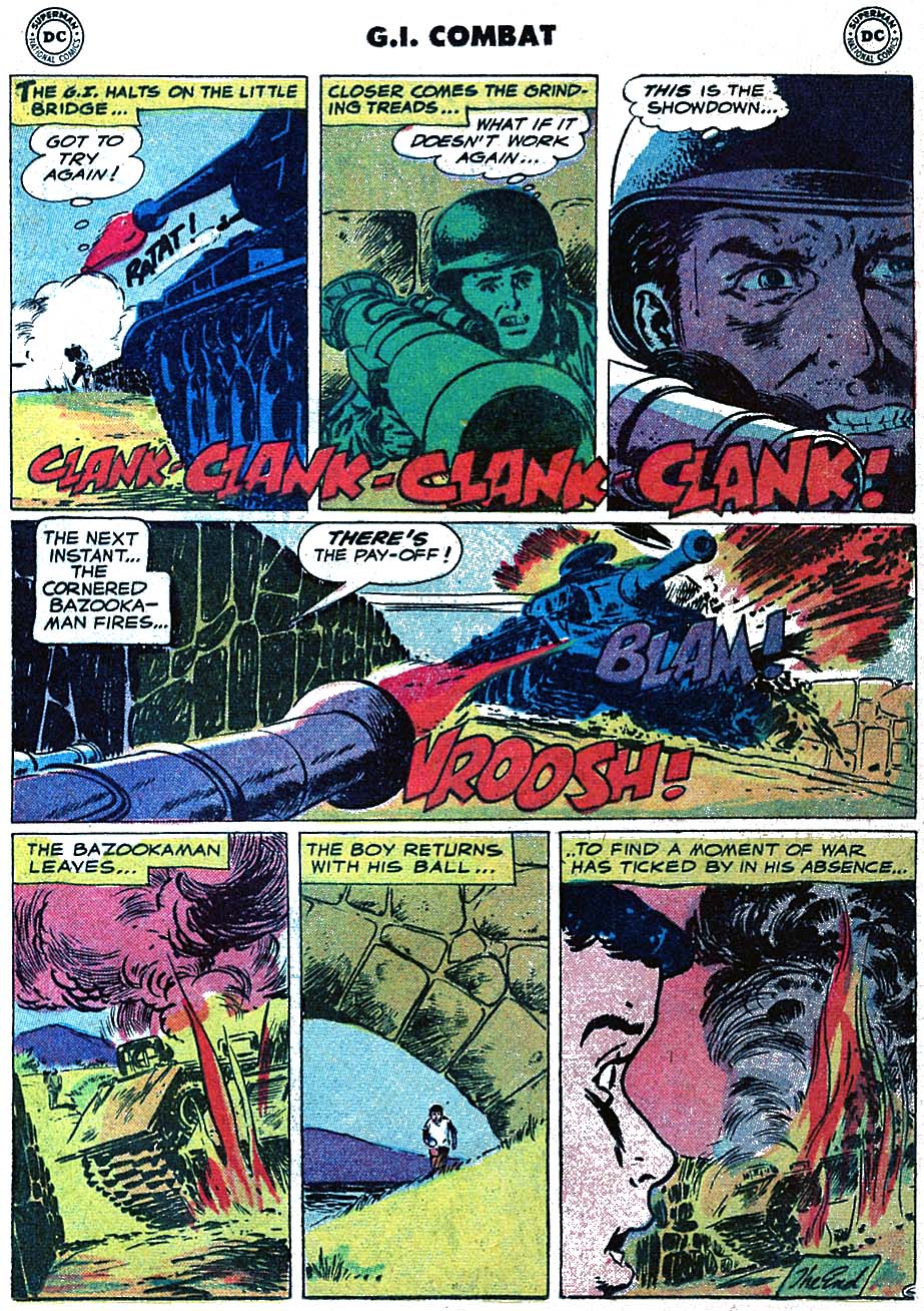 Read online G.I. Combat (1952) comic -  Issue #48 - 17