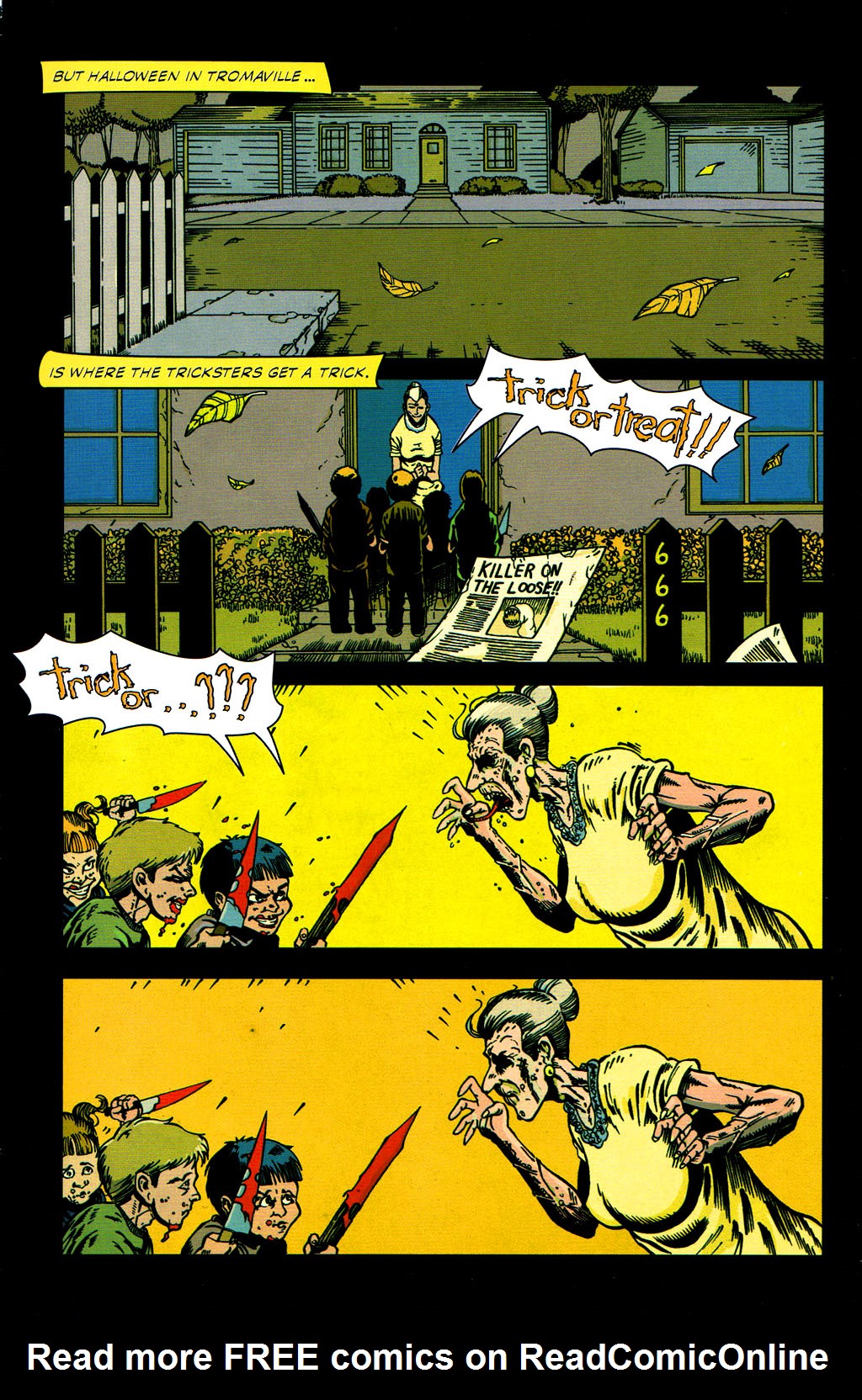 Read online Lloyd Kaufman Presents: The Toxic Avenger and Other Tromatic Tales comic -  Issue # TPB (Part 1) - 34