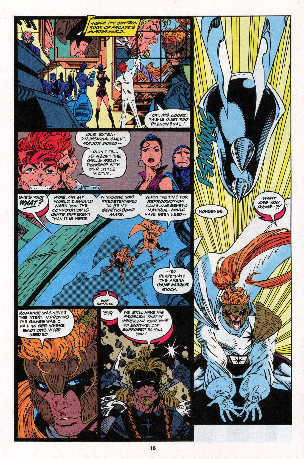 Read online X-Force (1991) comic -  Issue #30 - 17