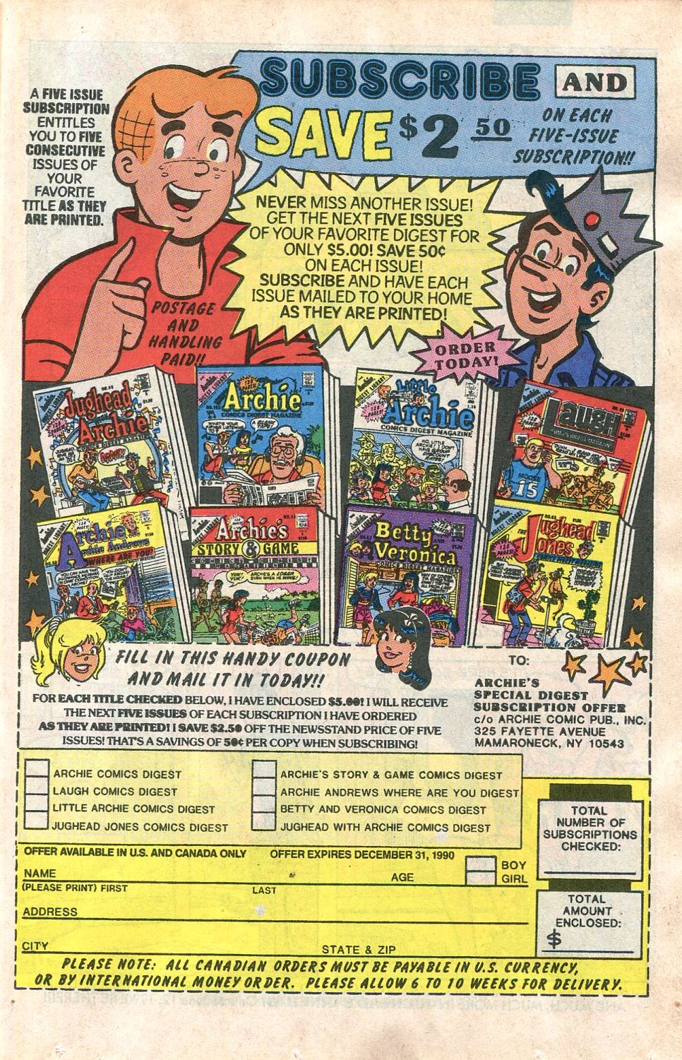 Read online Archie's Pals 'N' Gals (1952) comic -  Issue #217 - 25