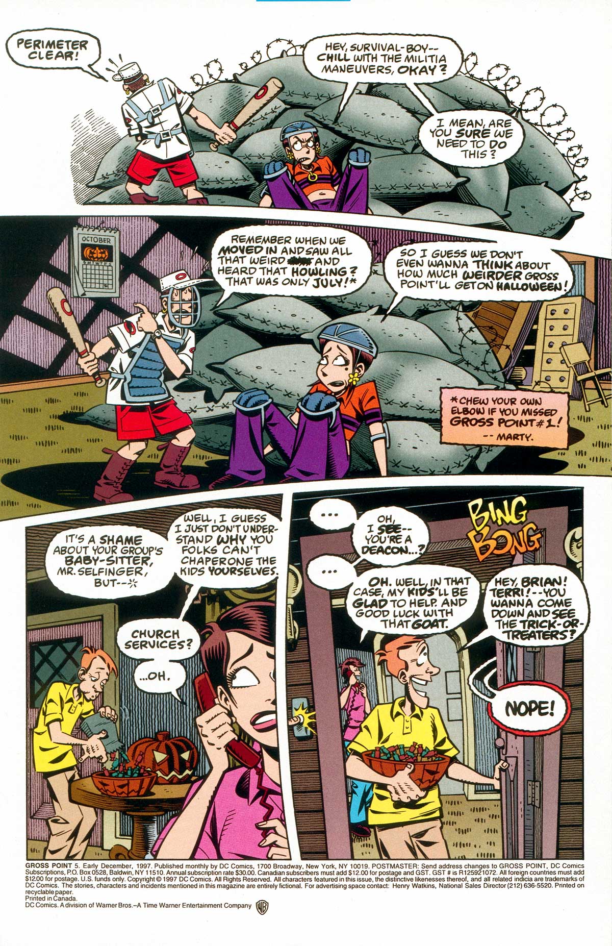 Read online Gross Point comic -  Issue #5 - 2