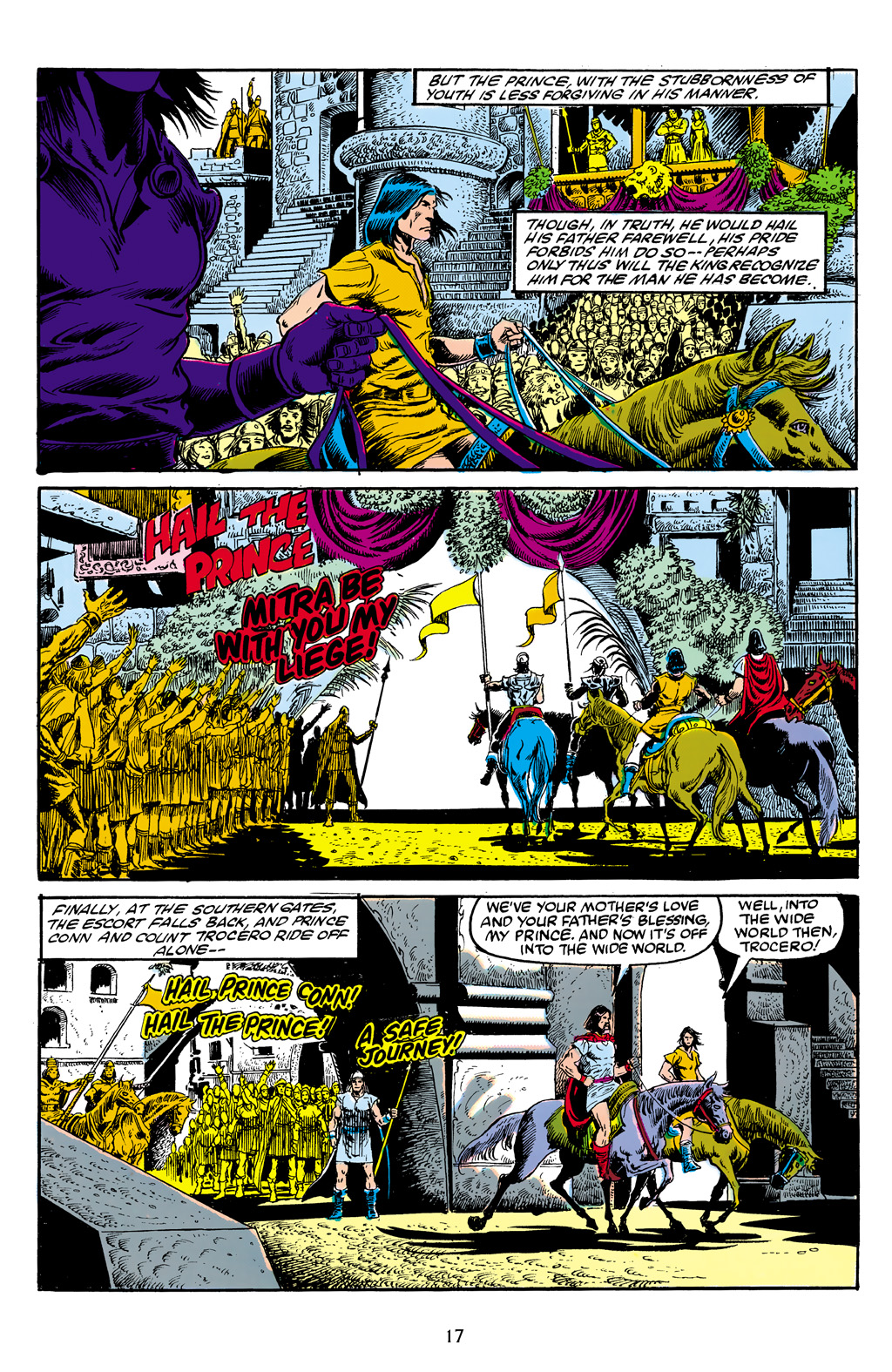 Read online The Chronicles of King Conan comic -  Issue # TPB 4 (Part 1) - 18