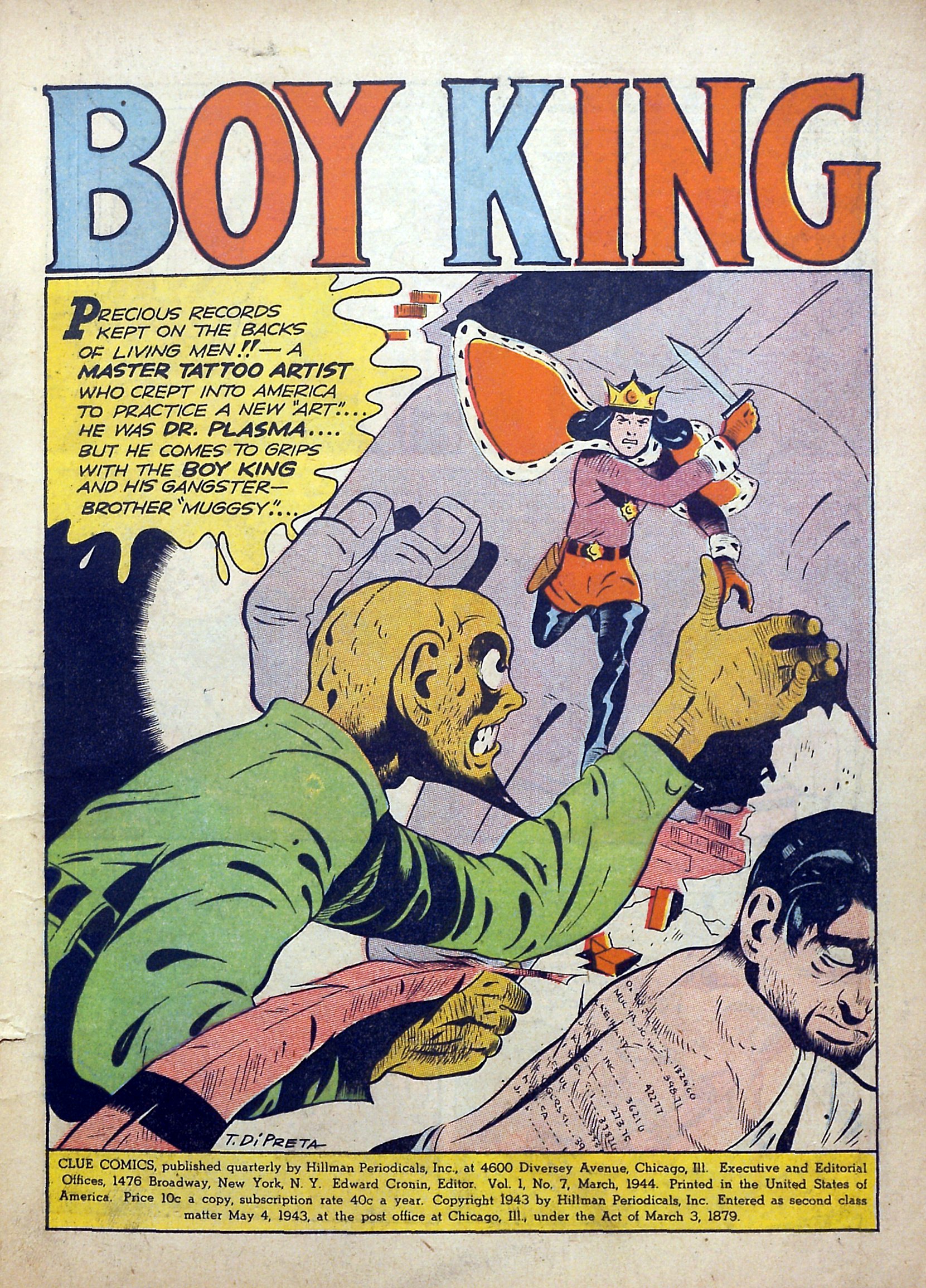 Read online Clue Comics comic -  Issue #7 - 3