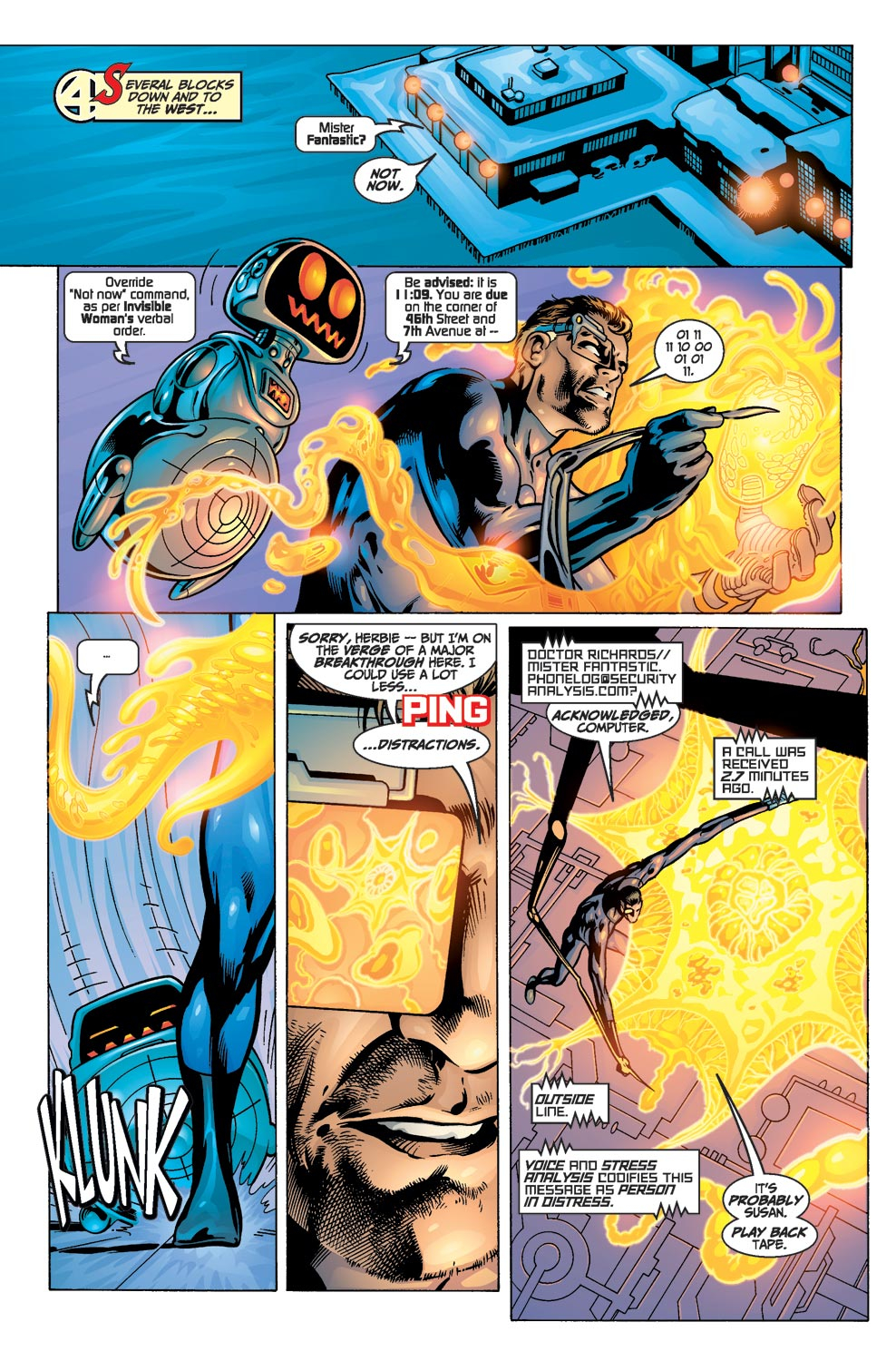 Read online Fantastic Four (1998) comic -  Issue #3 - 10