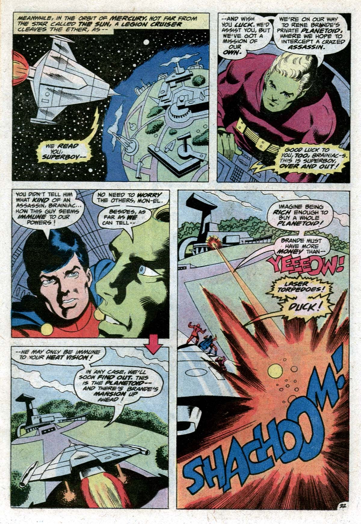 Read online Superboy and the Legion of Super-Heroes (1977) comic -  Issue #232 - 23
