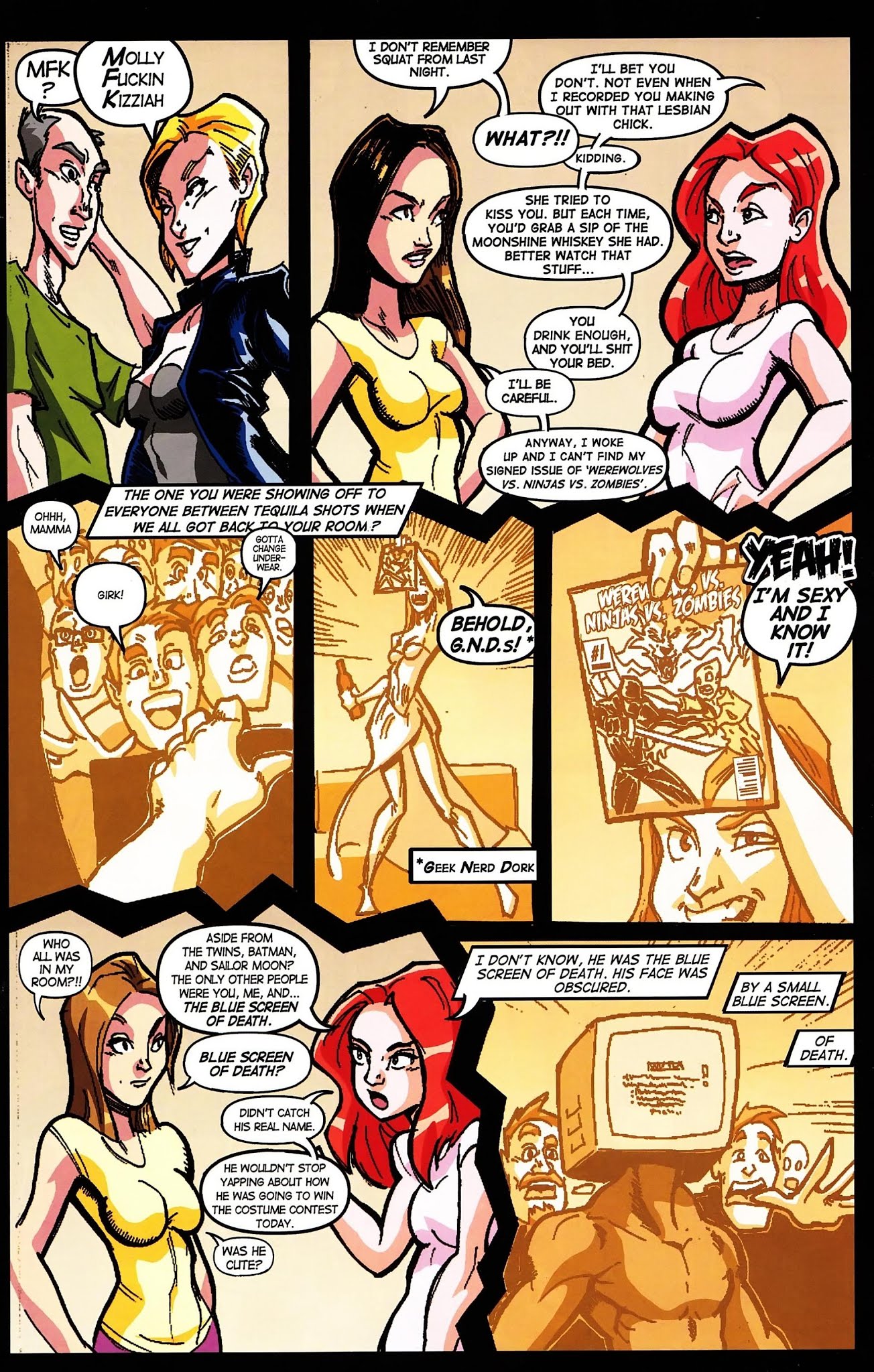 Read online The Adventures of a Comic Con Girl comic -  Issue #1 - 9