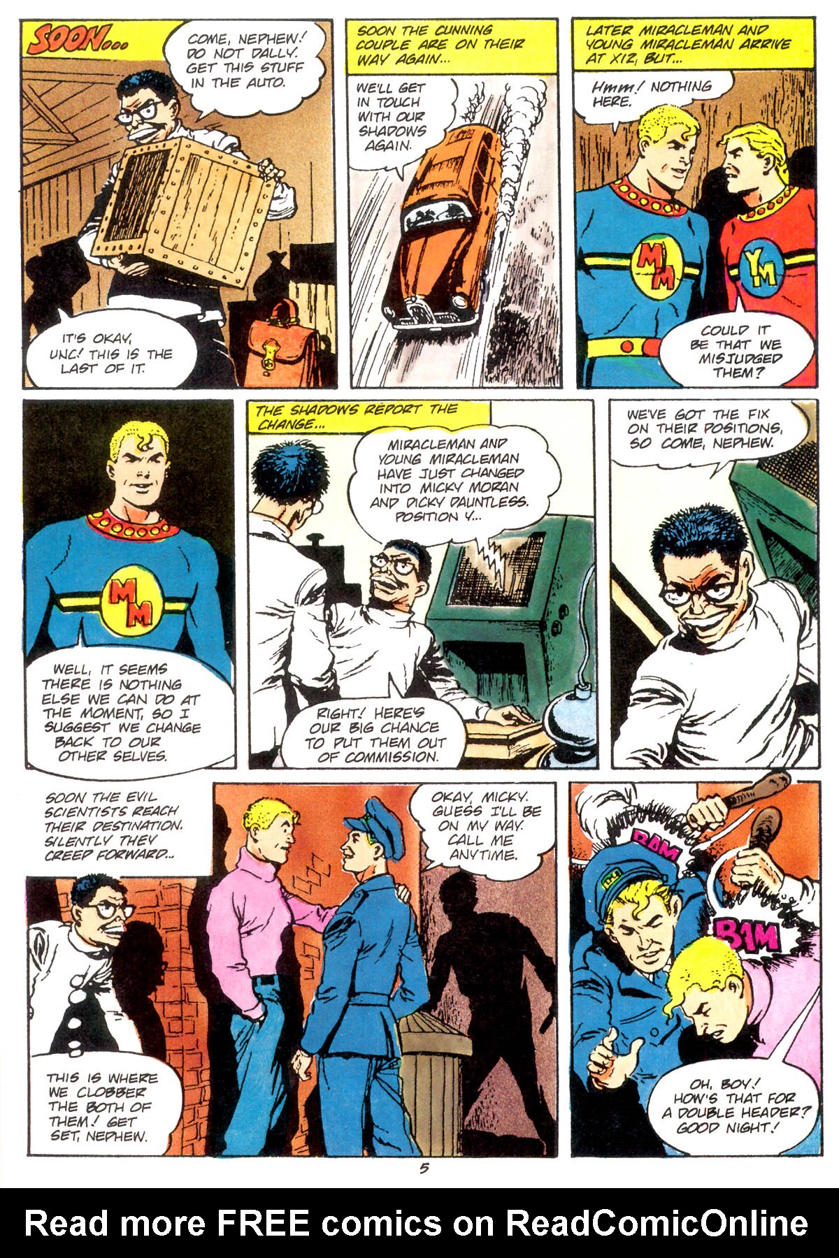 Read online Miracleman Family comic -  Issue #2 - 8