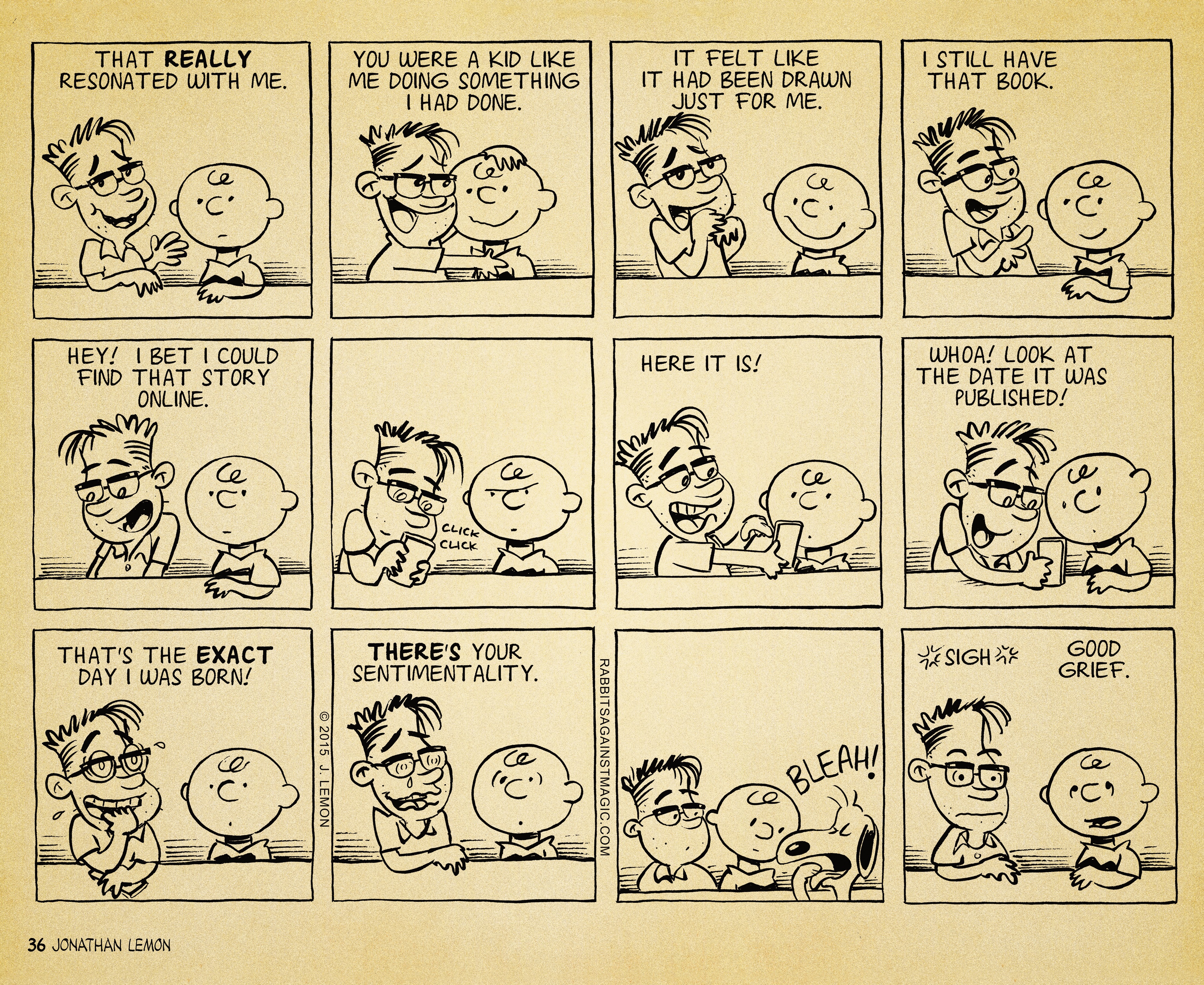 Read online Peanuts: A Tribute to Charles M. Schulz comic -  Issue # TPB (Part 1) - 38