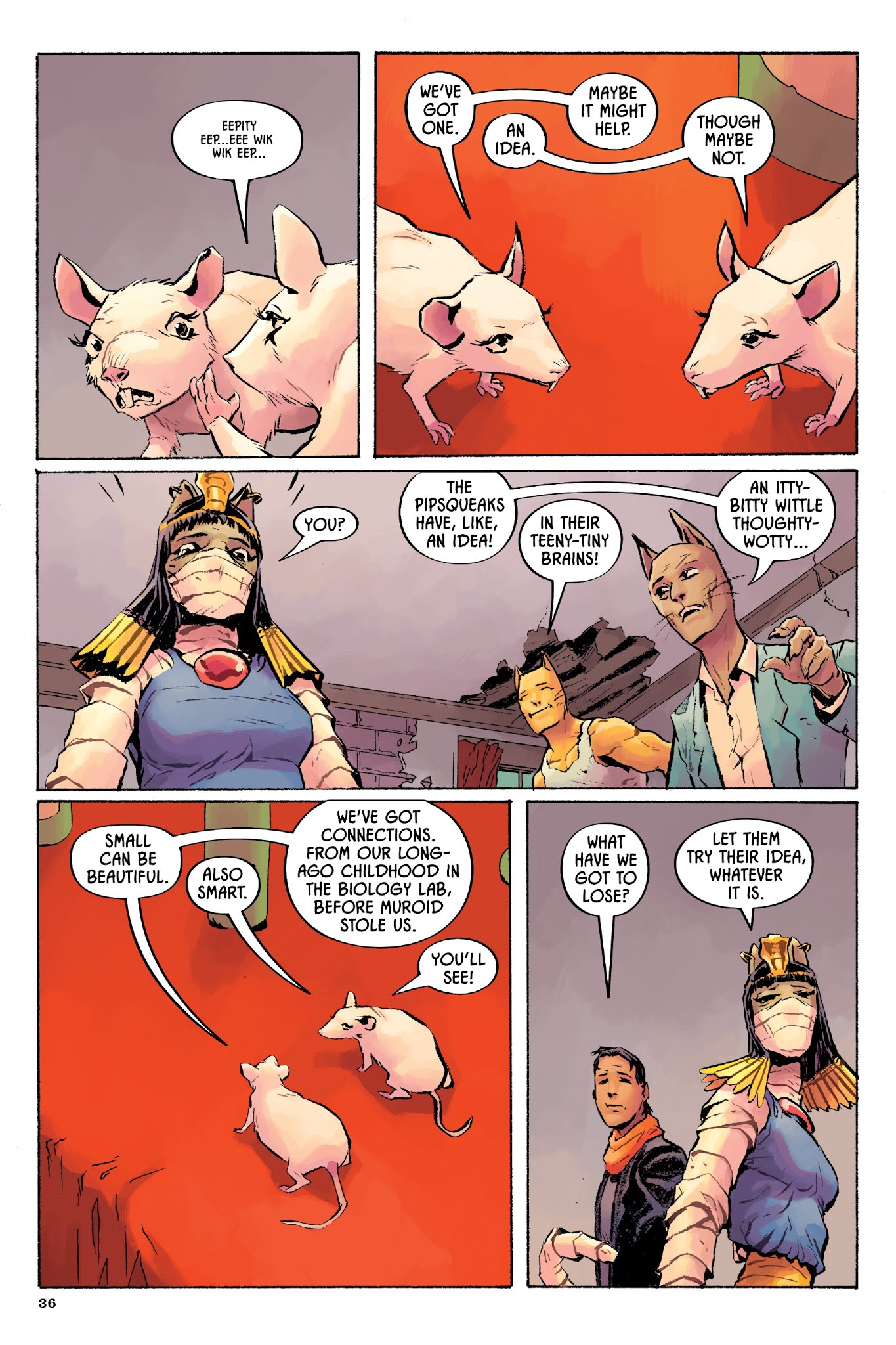 Read online Angel Catbird comic -  Issue # TPB 3 - 36