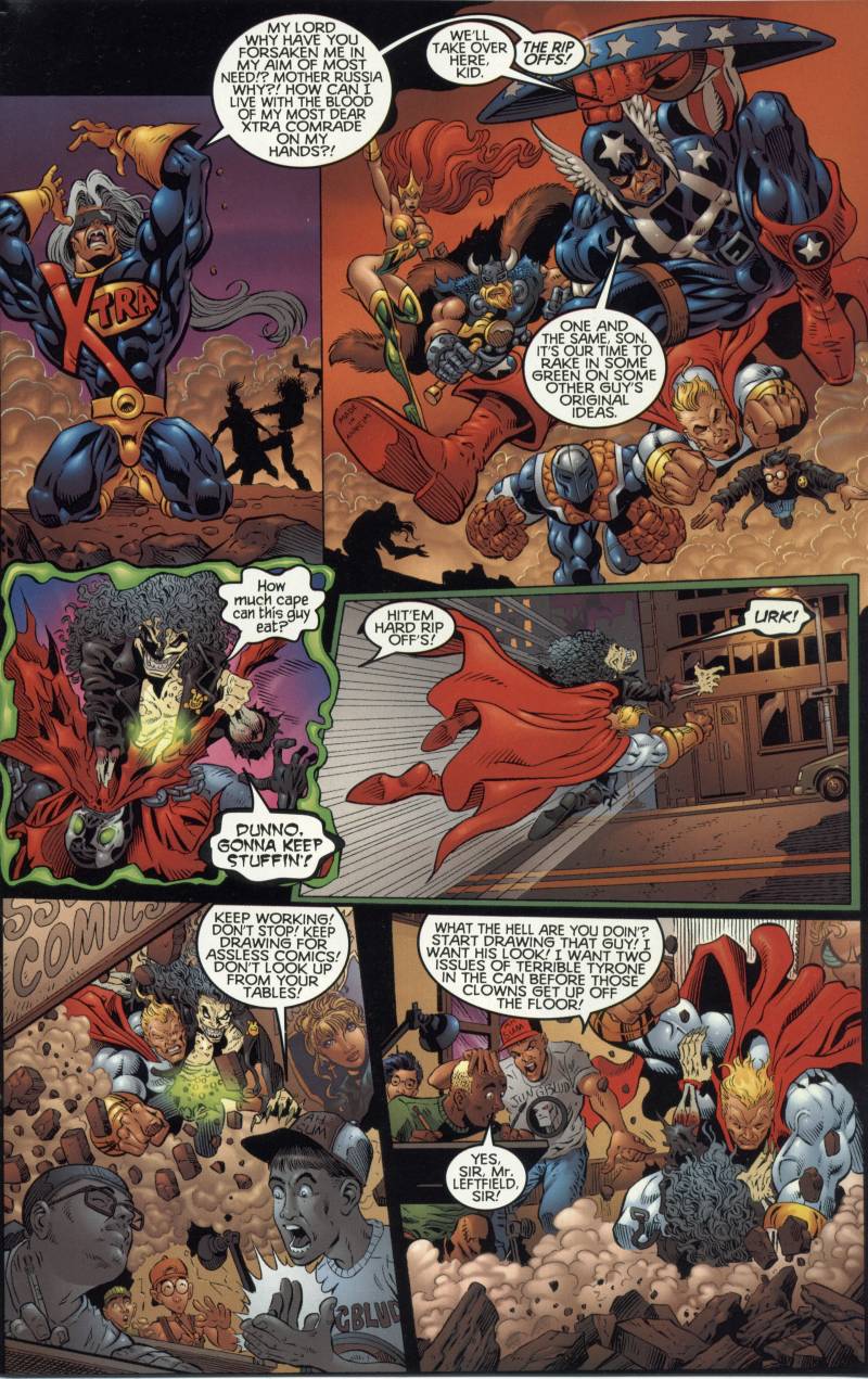 Read online Evil Ernie vs. the Superheroes comic -  Issue #2 - 17