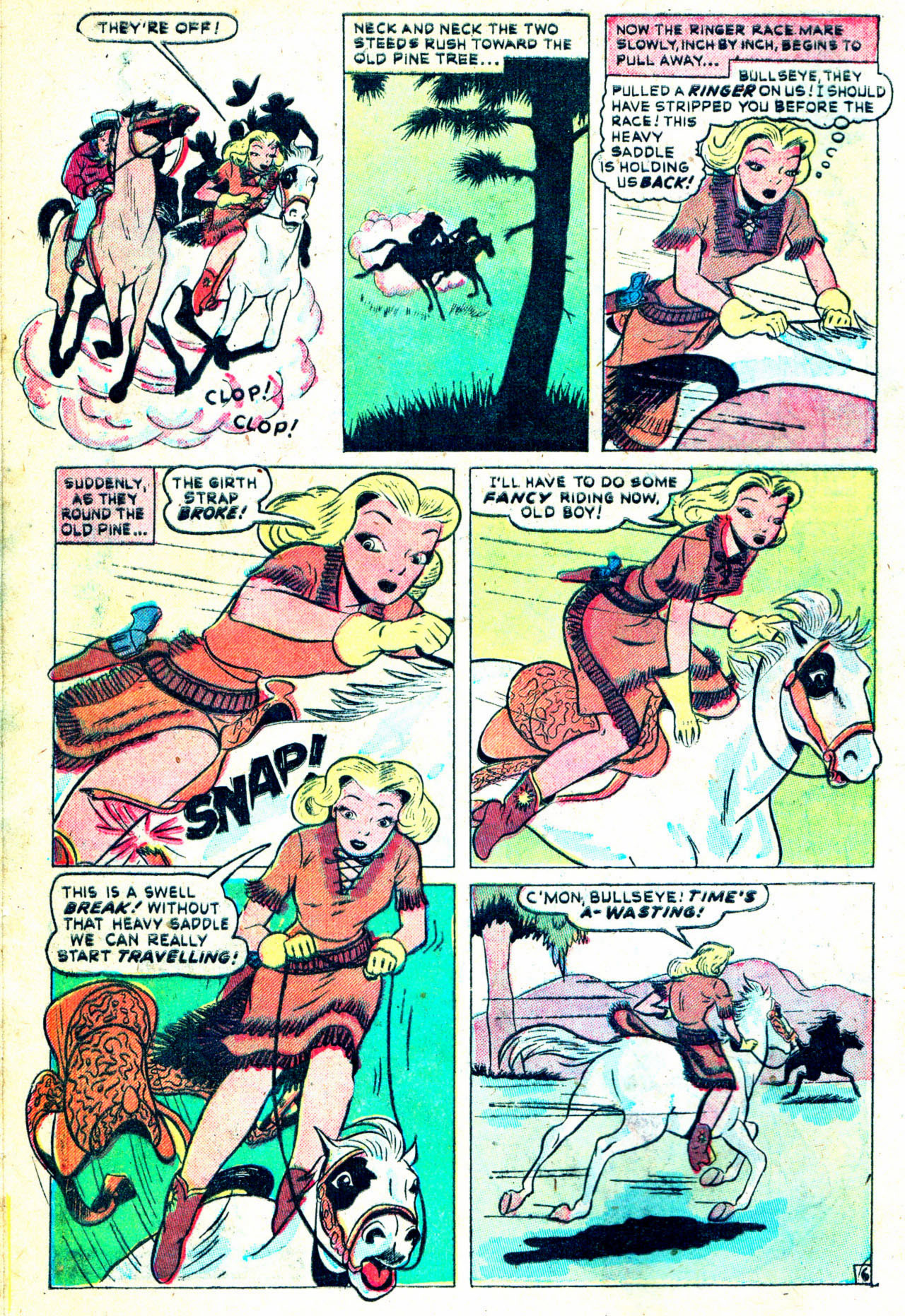 Read online Annie Oakley comic -  Issue #4 - 8