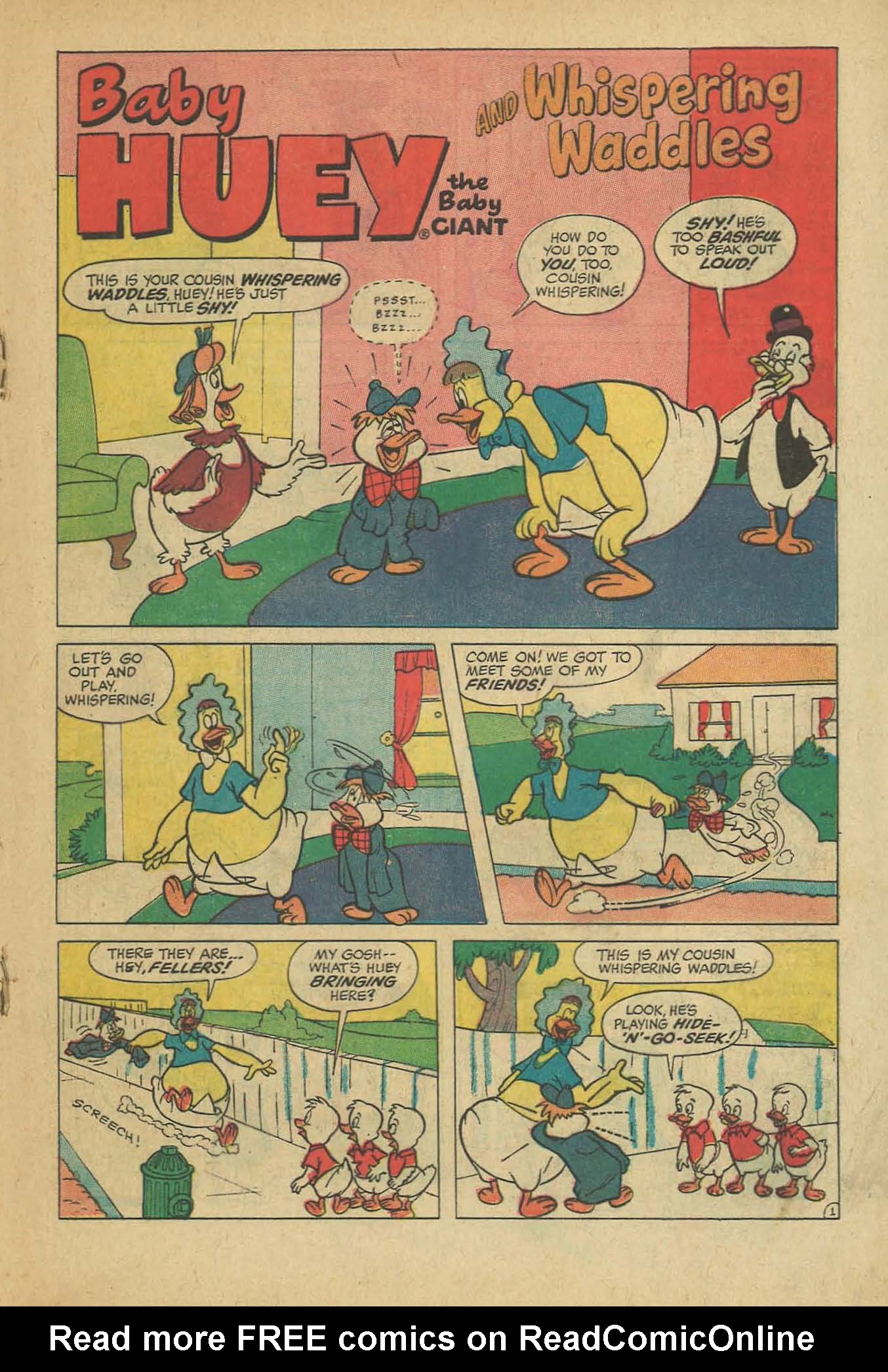 Read online Baby Huey, the Baby Giant comic -  Issue #60 - 21