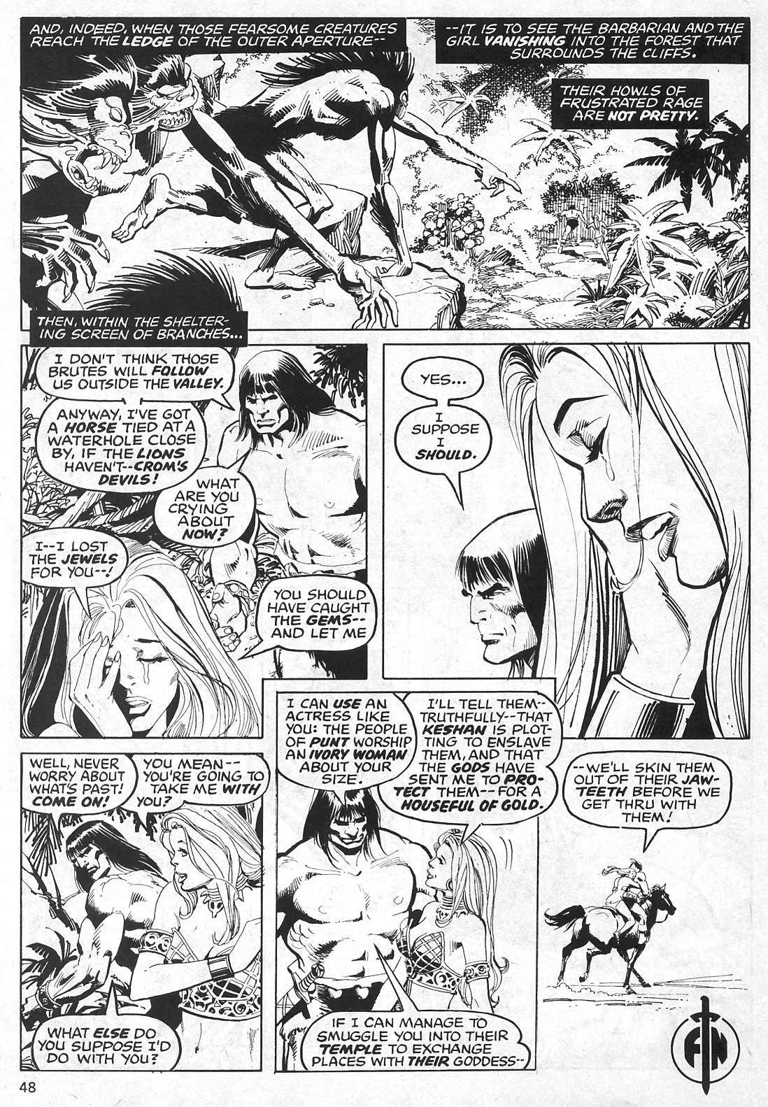 The Savage Sword Of Conan Issue #25 #26 - English 48