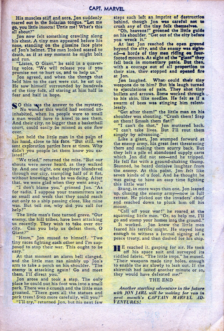 Read online Captain Marvel Adventures comic -  Issue #87 - 38