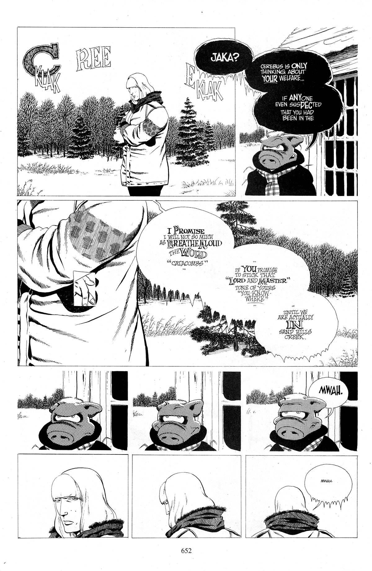 Read online Cerebus comic -  Issue #264 - 9