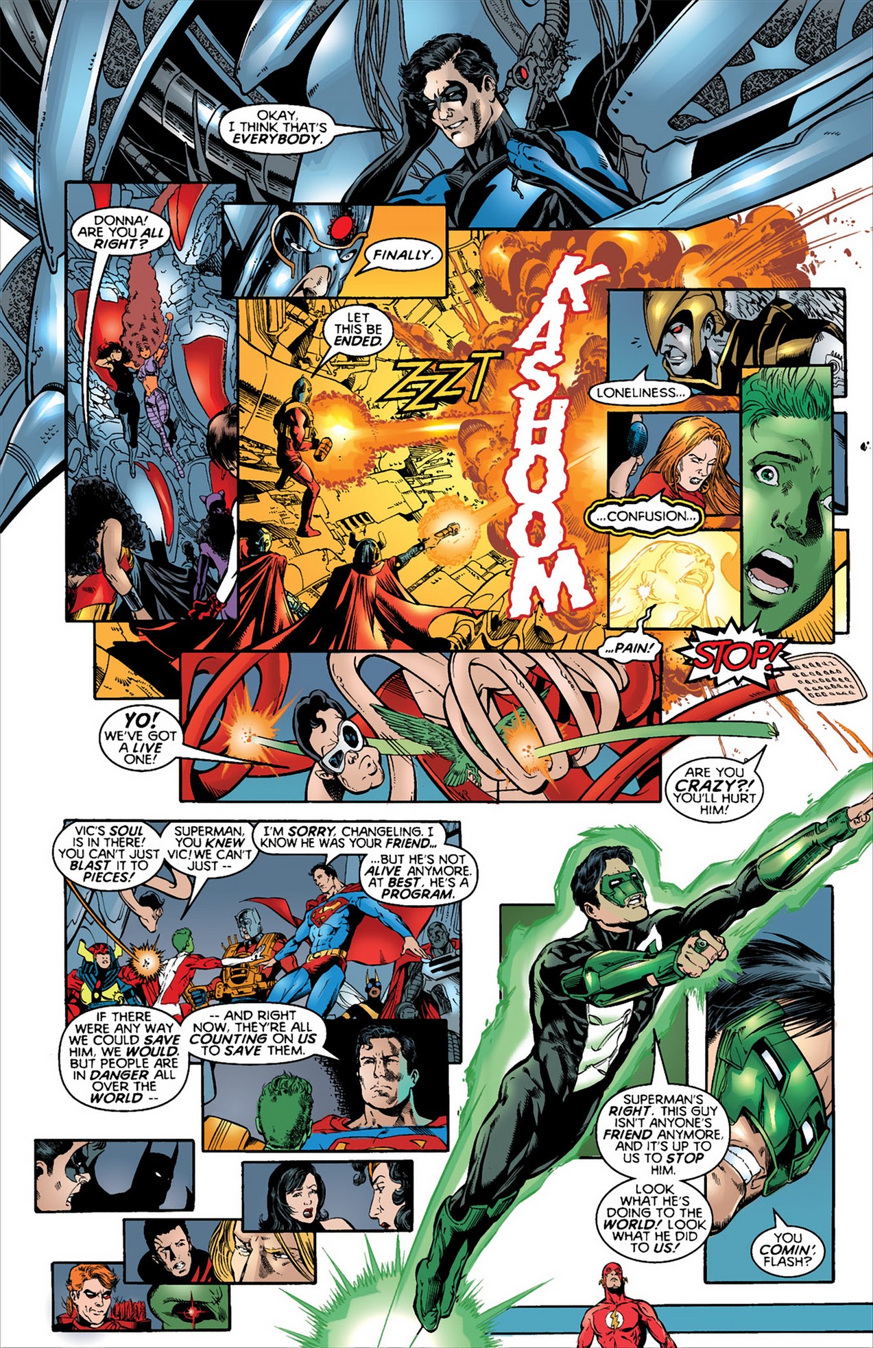 Read online JLA/Titans comic -  Issue #2 - 14