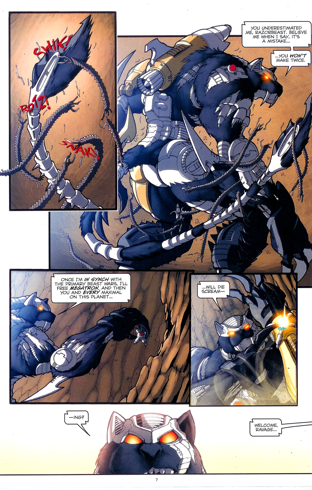 Read online Transformers: Beast Wars: The Ascending comic -  Issue #2 - 10