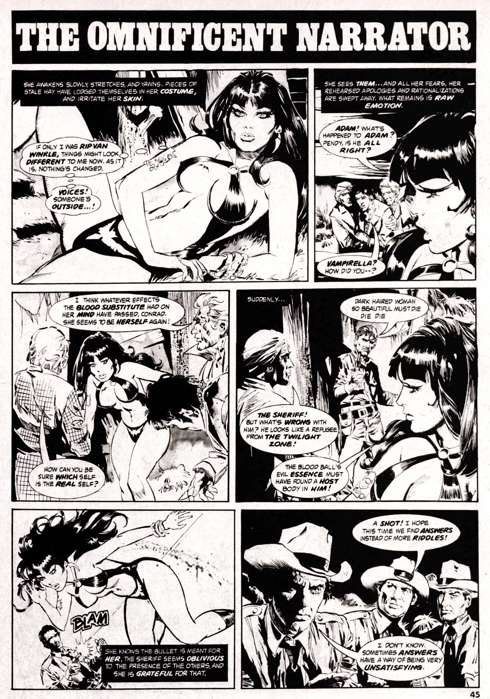 Read online Vampirella (1969) comic -  Issue #54 - 44