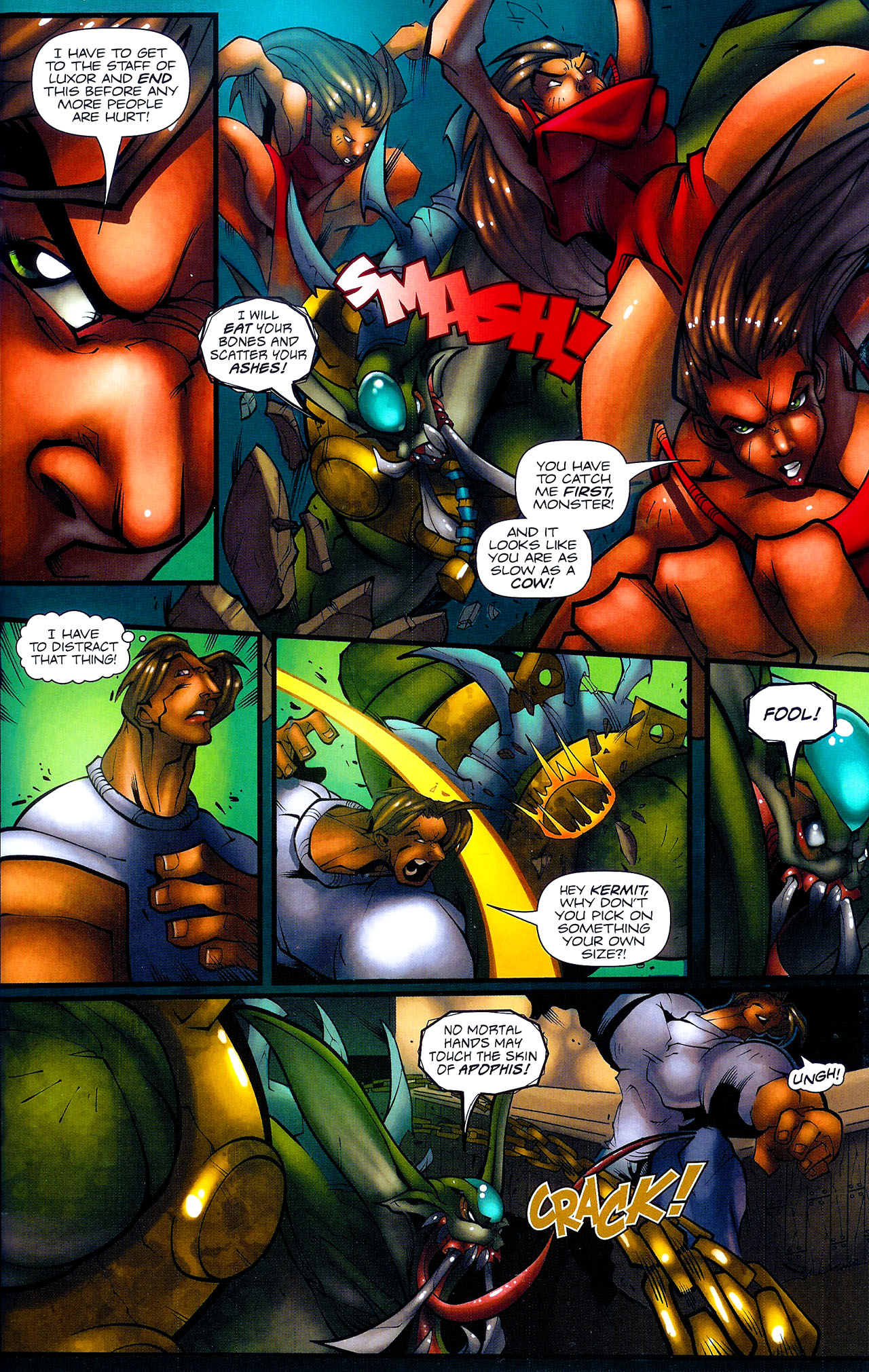 Read online Legend of Isis comic -  Issue #1 - 19