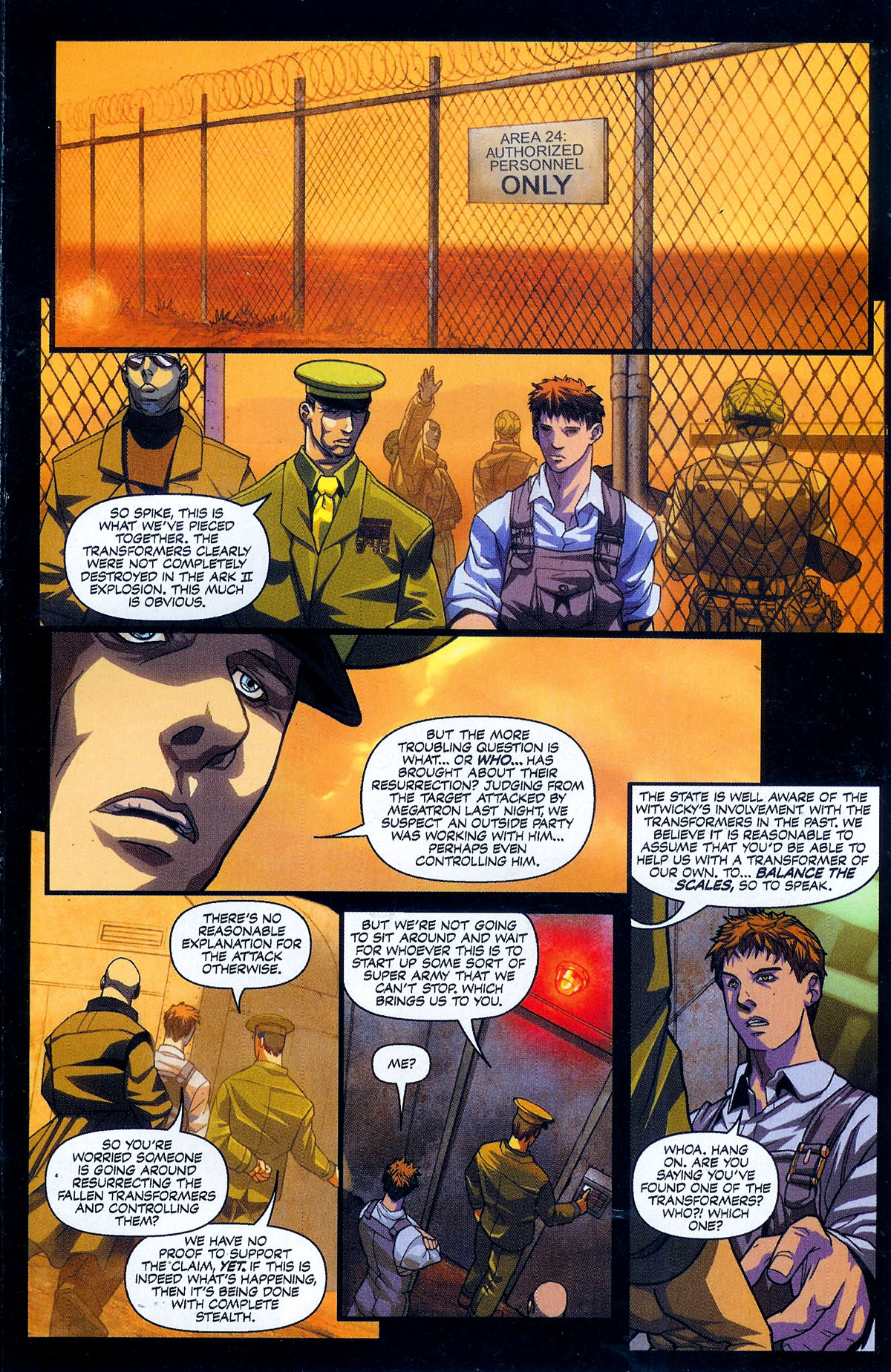 Read online Transformers: Generation 1 (2002) comic -  Issue #1 - 30