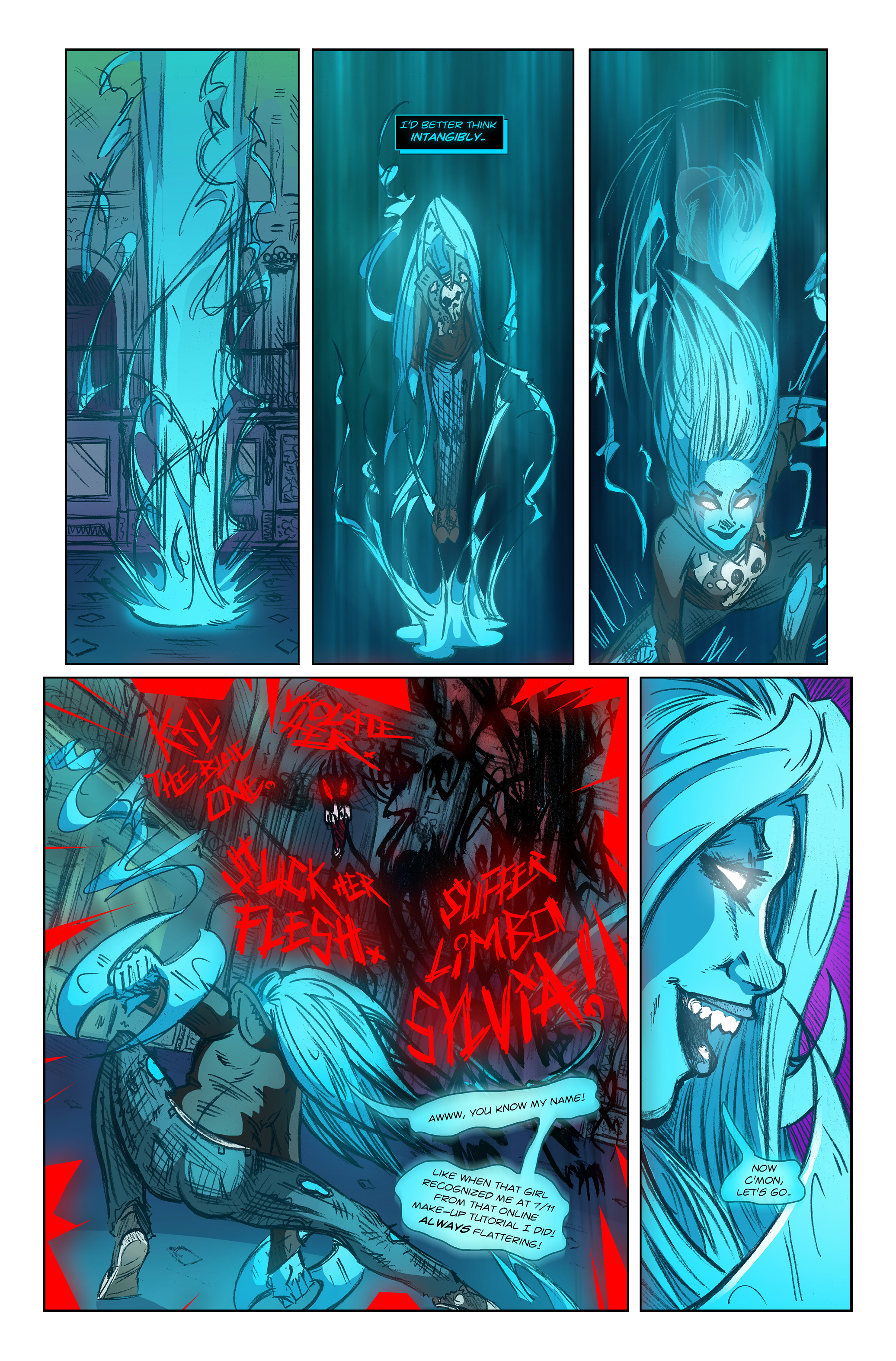 Read online The Sapphire Spectre comic -  Issue # Full - 20