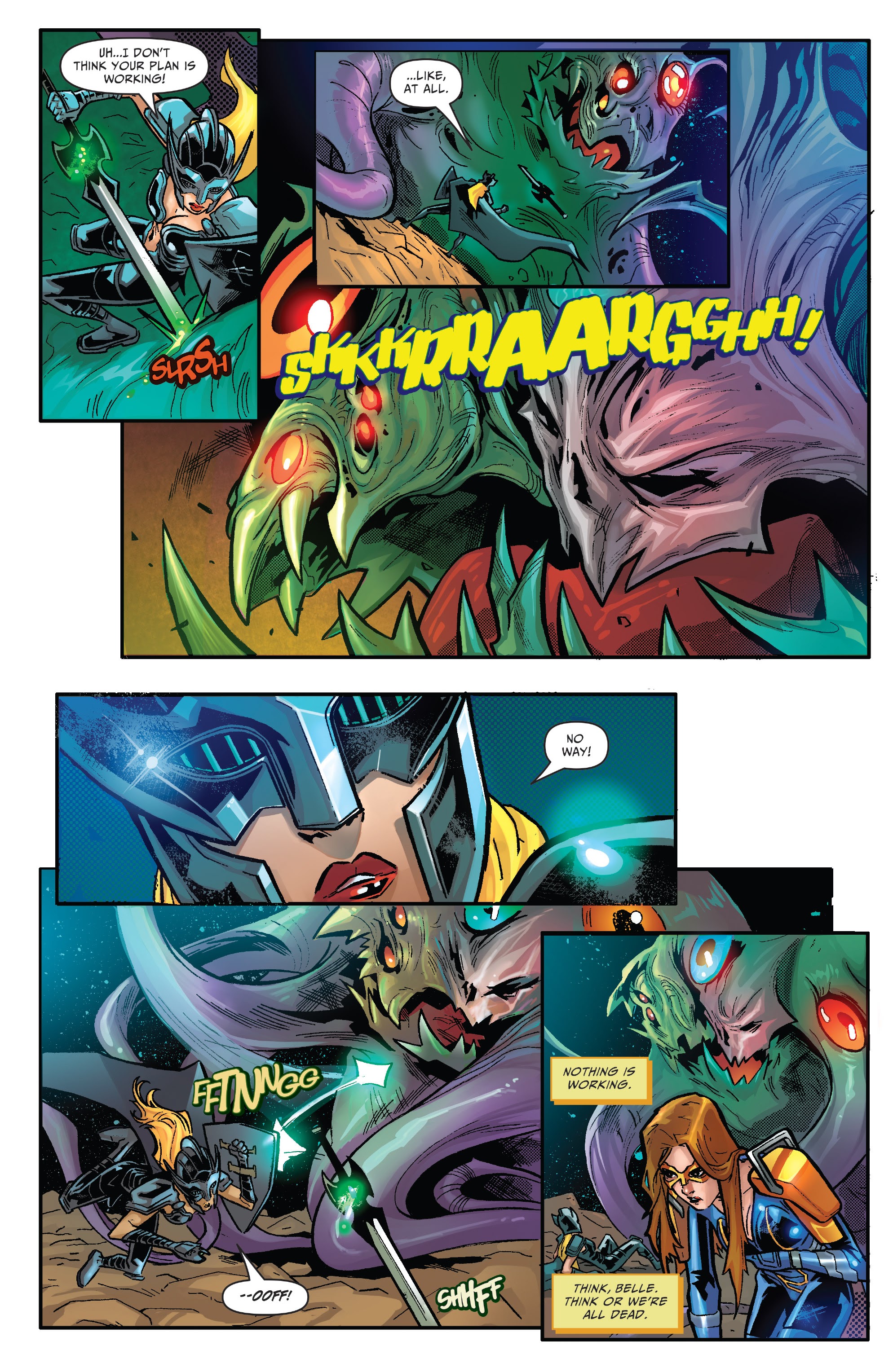 Read online Belle vs The Black Knight comic -  Issue # Full - 27