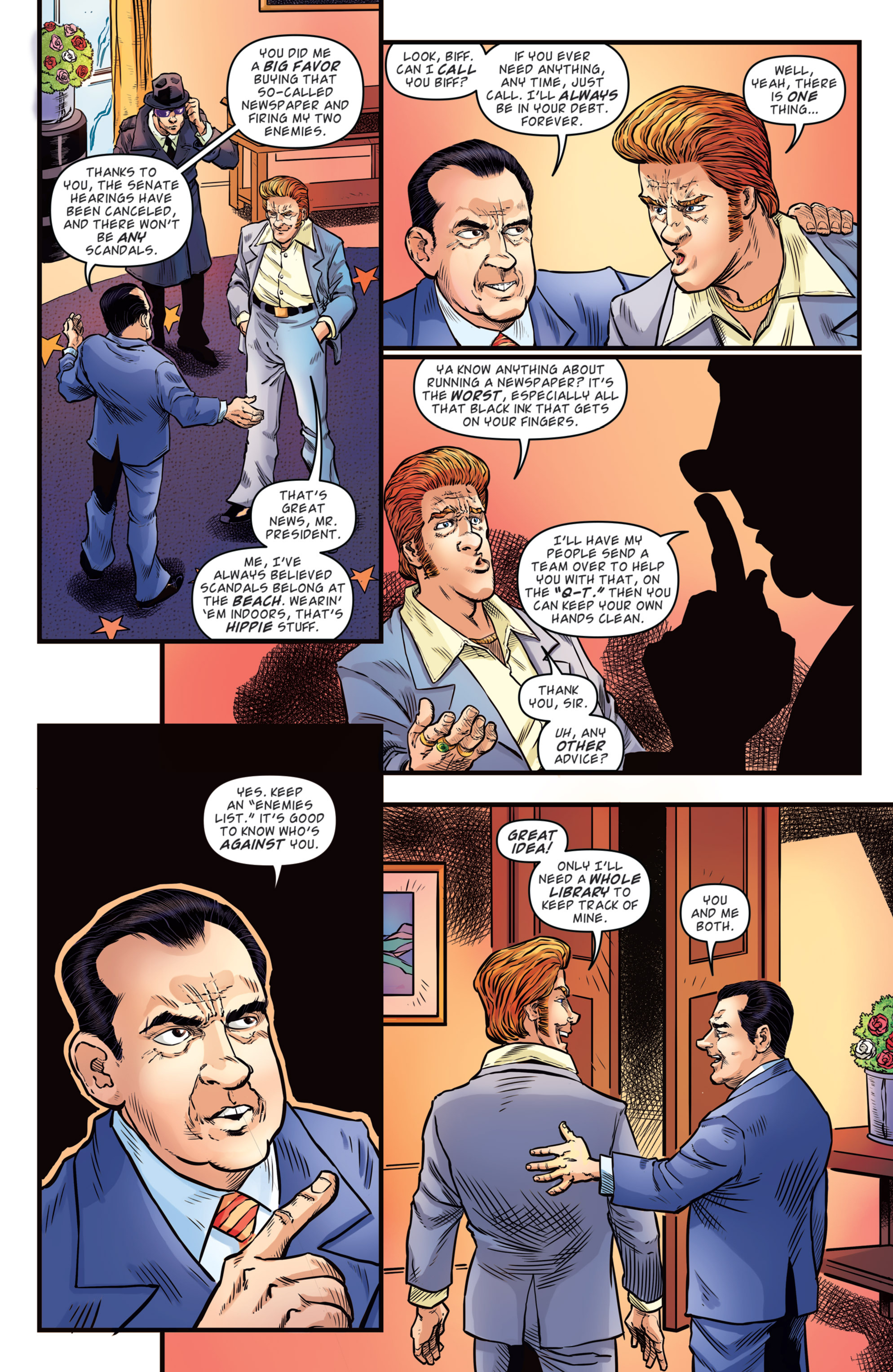 Read online Back to the Future: Biff to the Future comic -  Issue #4 - 9