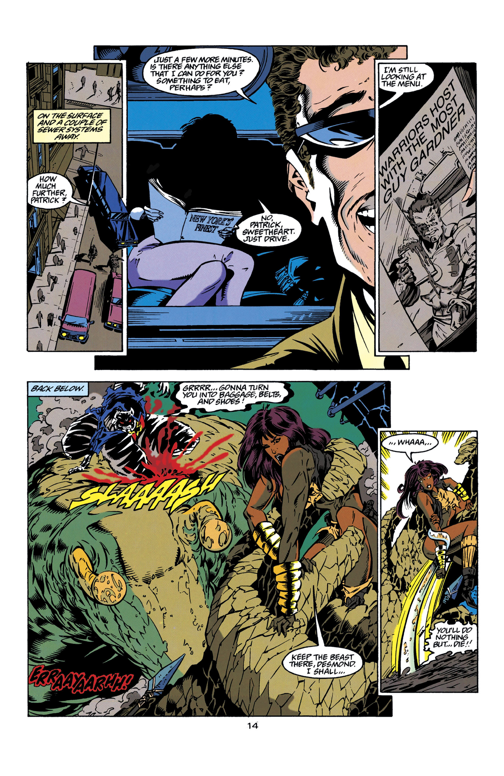 Read online Guy Gardner: Warrior comic -  Issue #38 - 14
