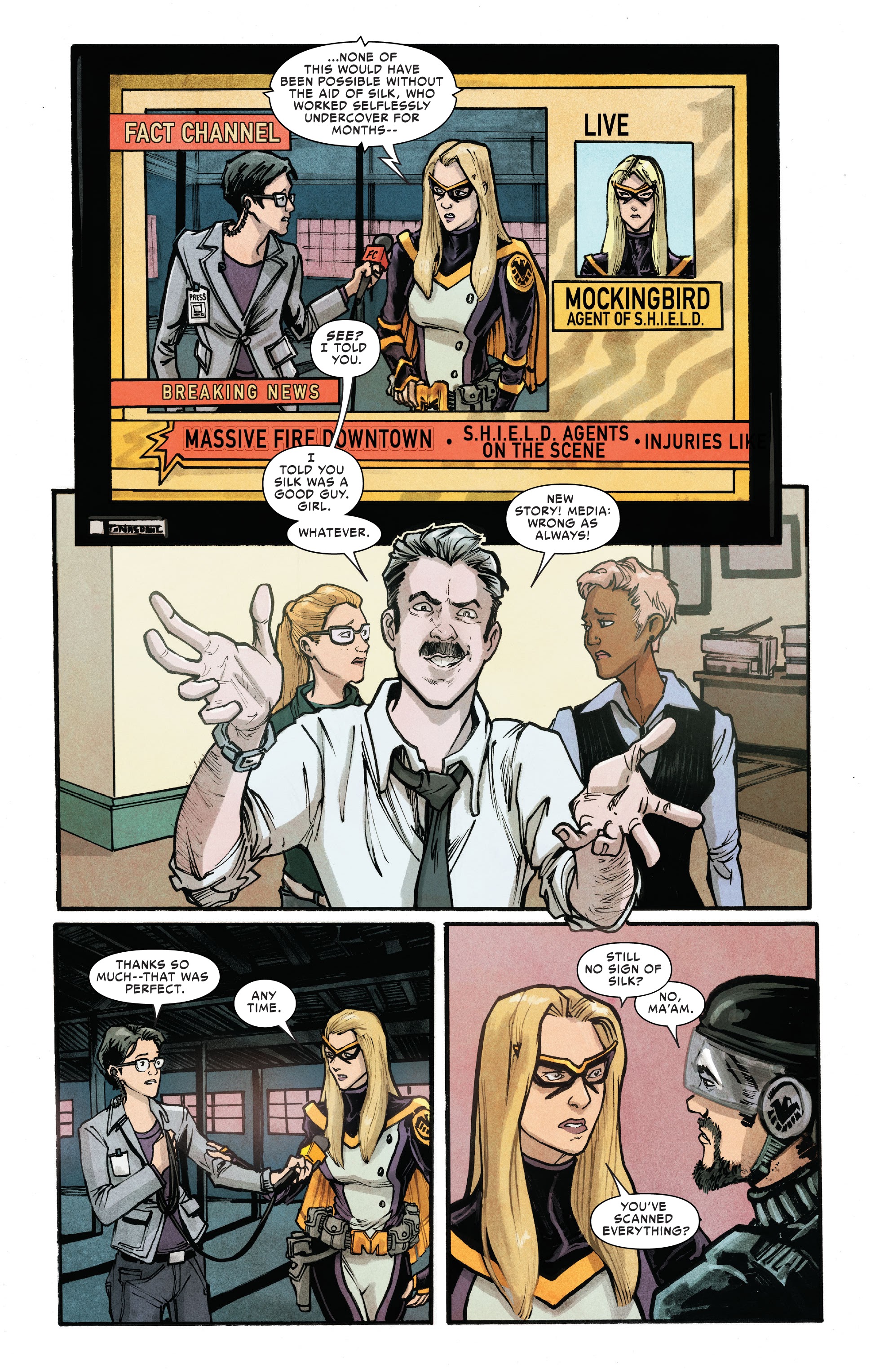 Read online Silk: Out of the Spider-Verse comic -  Issue # TPB 3 (Part 1) - 42
