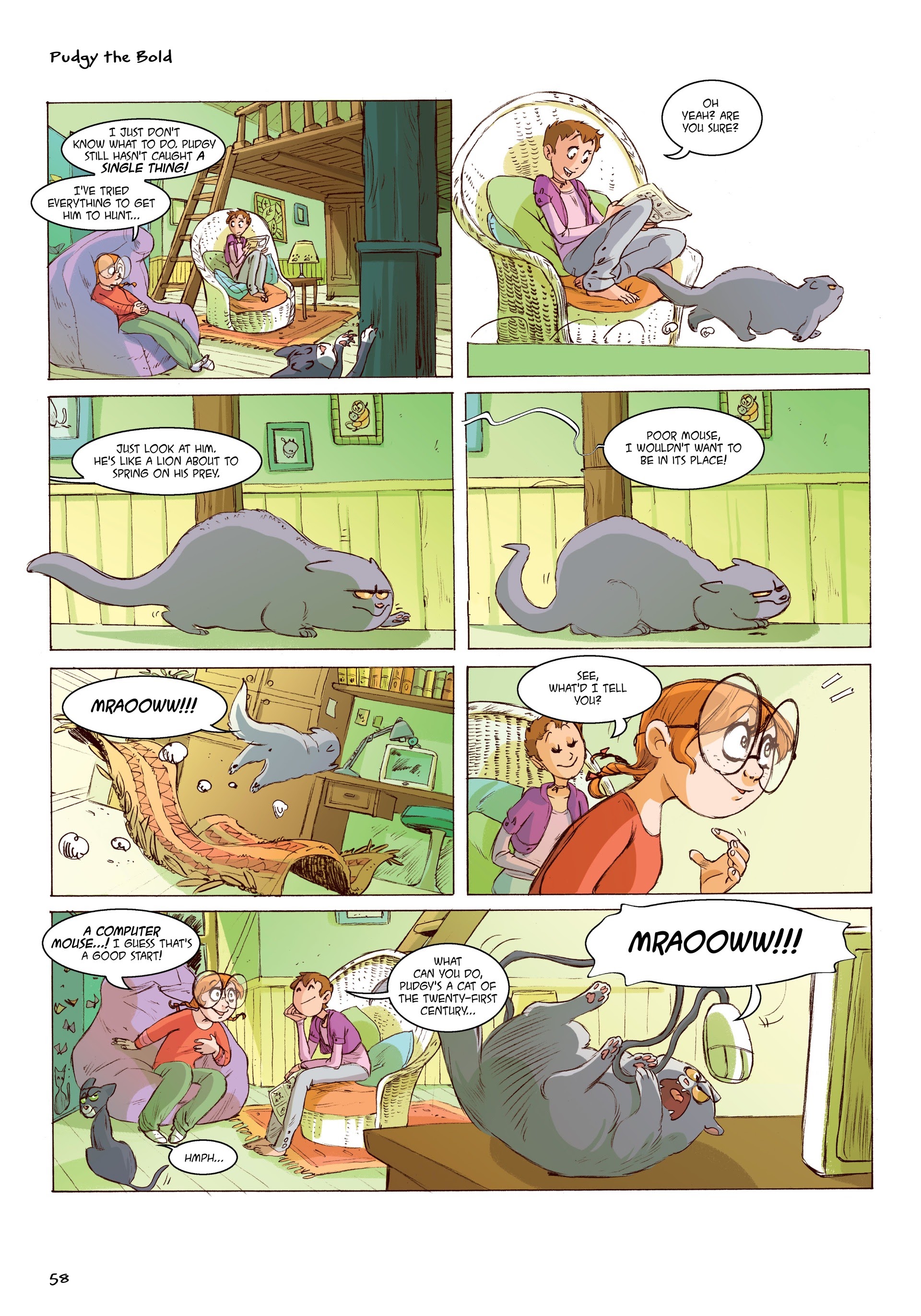 Read online Cats! Purrfect Strangers comic -  Issue # TPB (Part 1) - 59