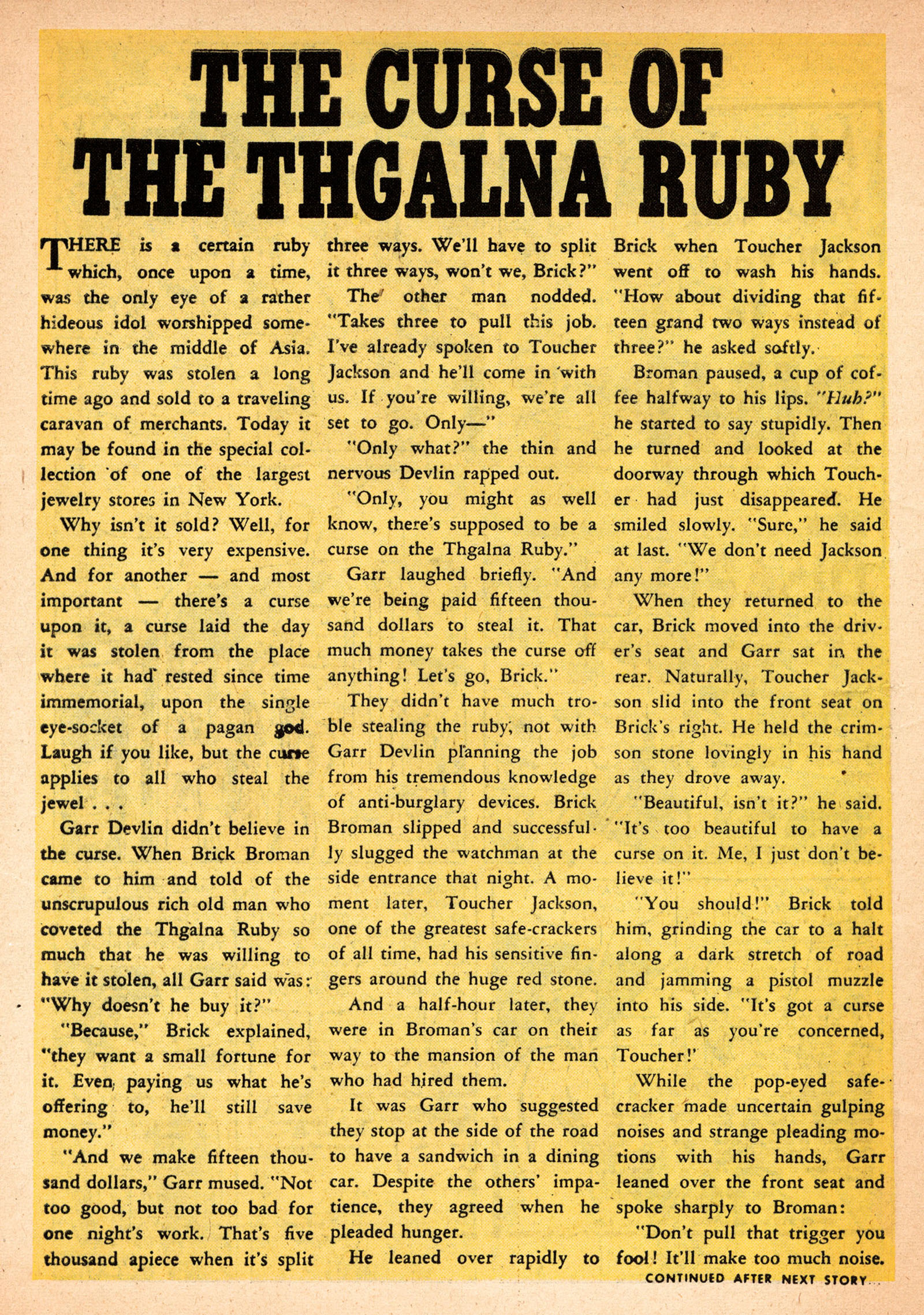 Read online Crime Cases Comics (1951) comic -  Issue #10 - 10