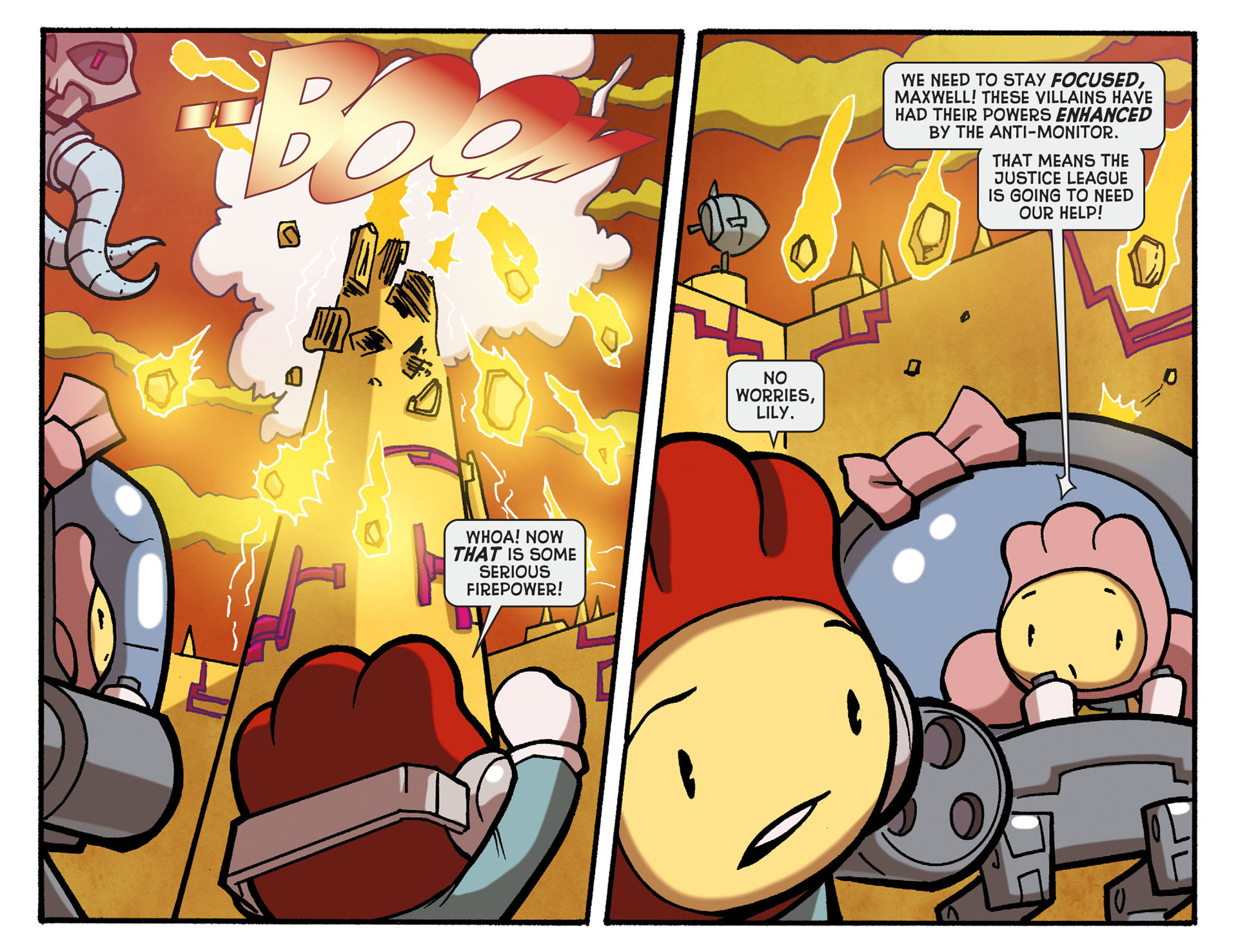 Read online Scribblenauts Unmasked: A Crisis of Imagination comic -  Issue #14 - 5