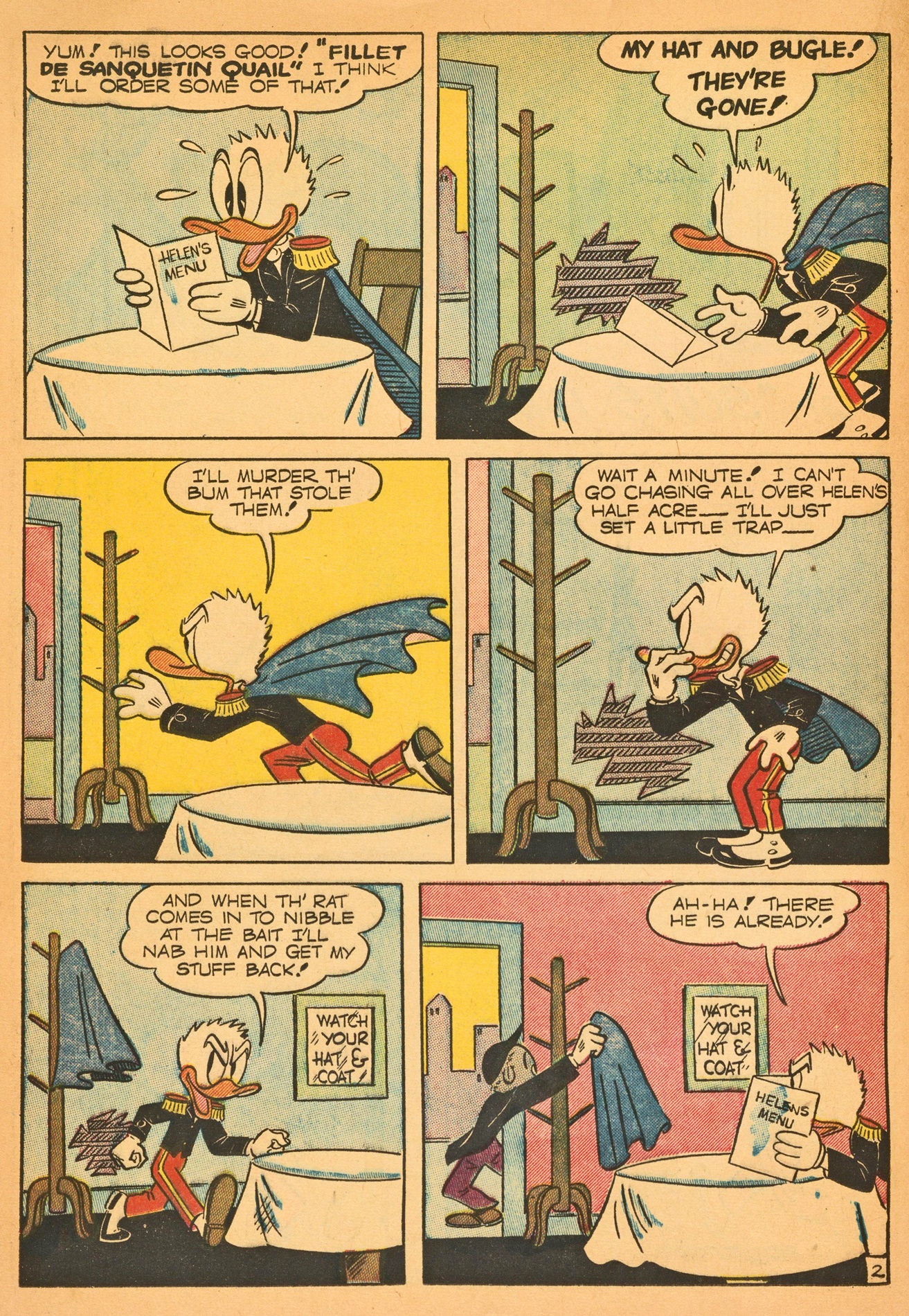 Read online Super Duck Comics comic -  Issue #24 - 16