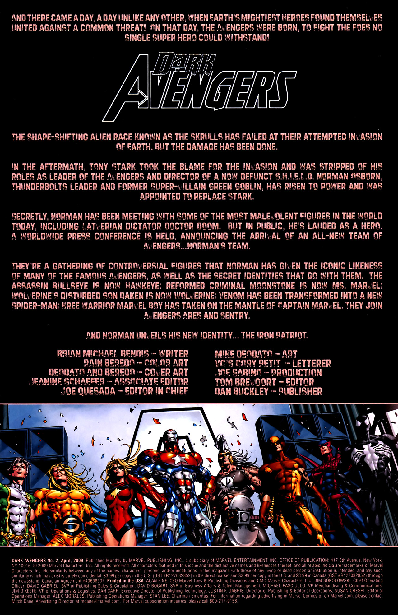 Read online Dark Avengers (2009) comic -  Issue #2 - 3