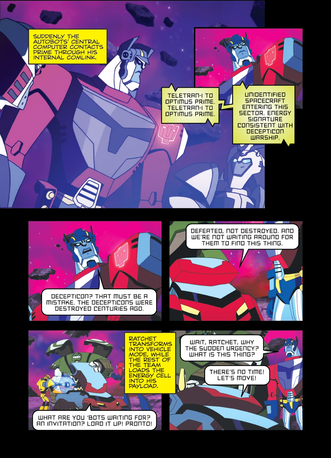 Transformers Animated issue 1 - Page 21