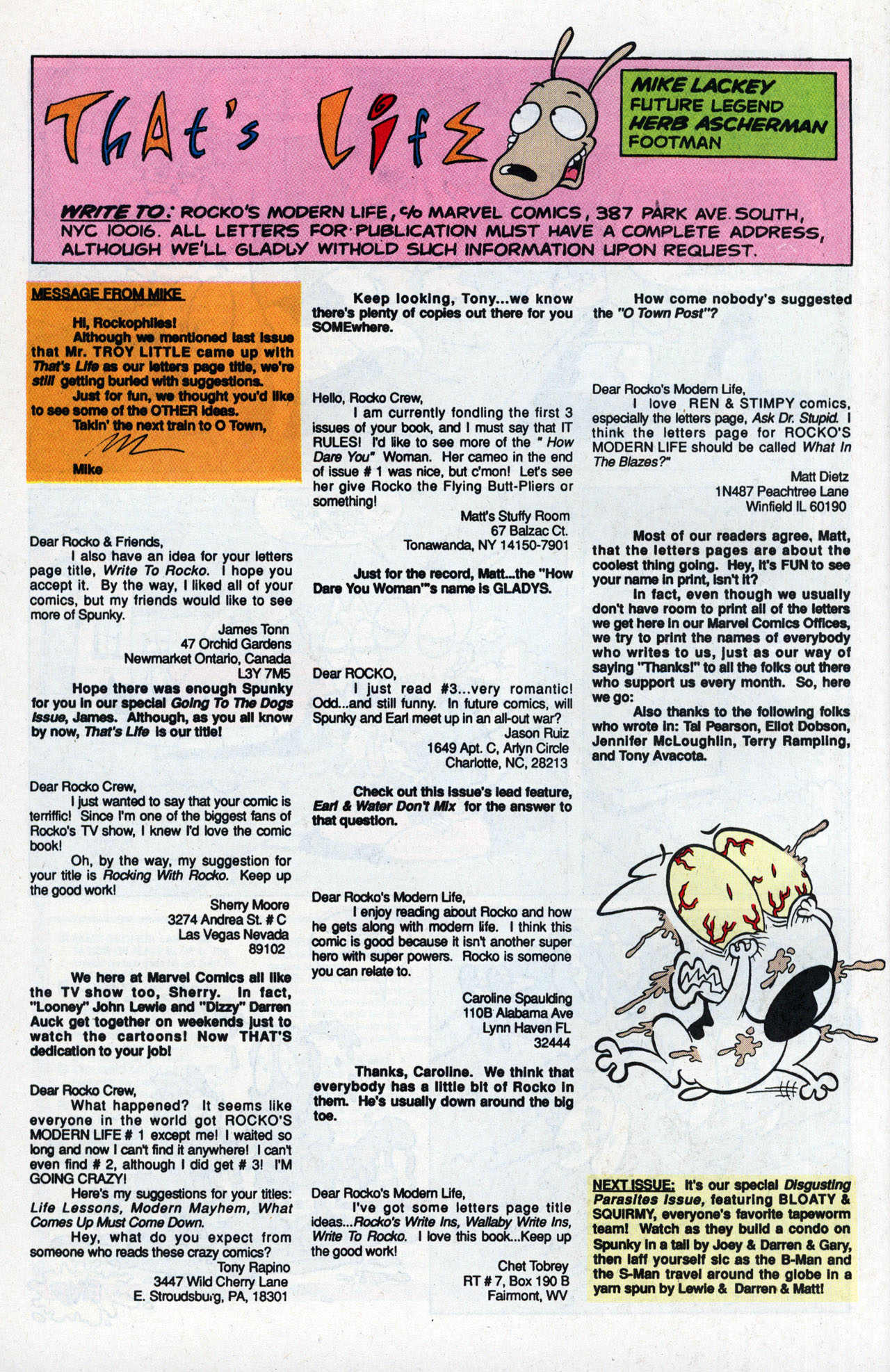 Read online Rocko's Modern Life comic -  Issue #5 - 42