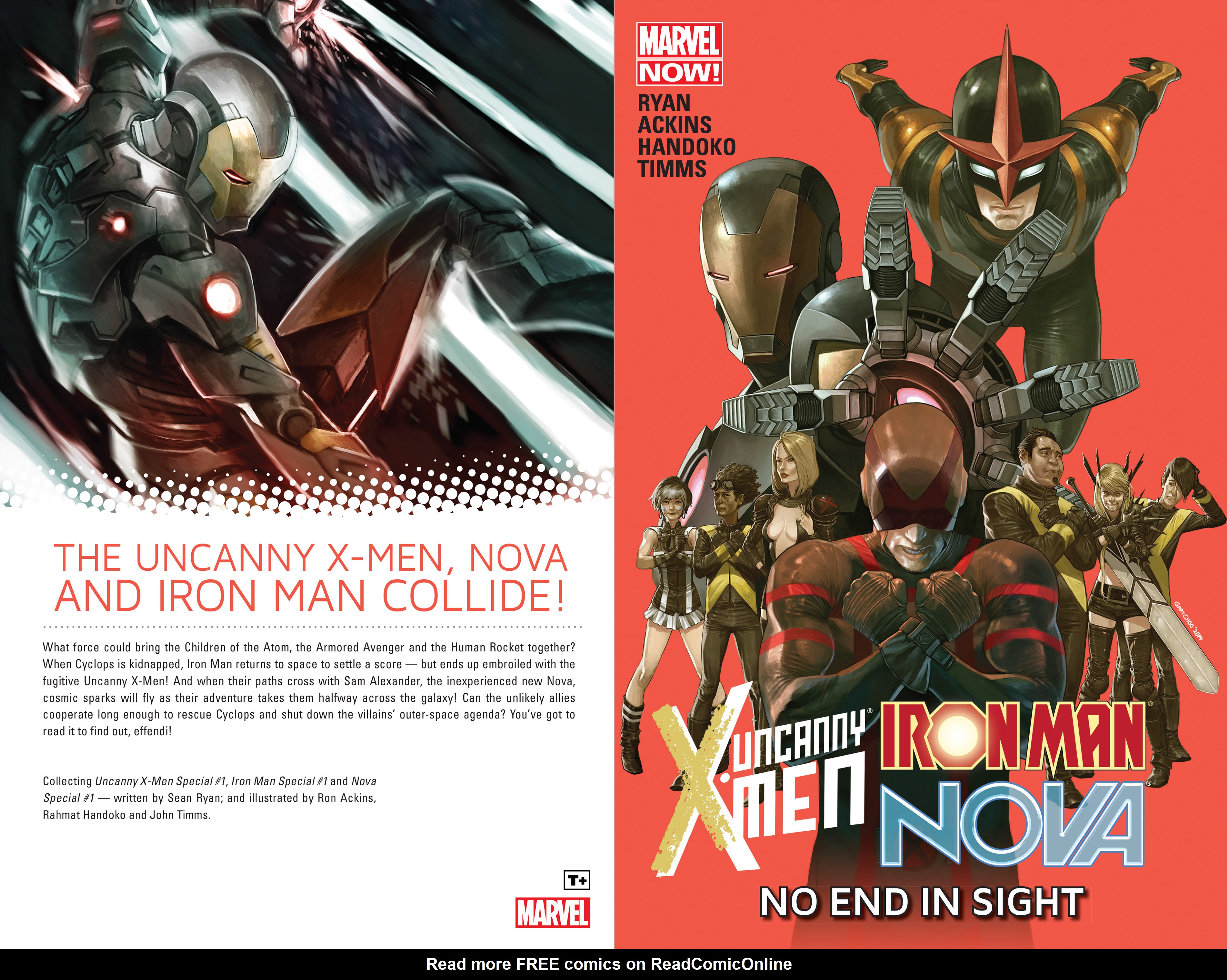 Read online Uncanny X-Men/Iron Man/Nova: No End In Sight comic -  Issue # TPB - 2