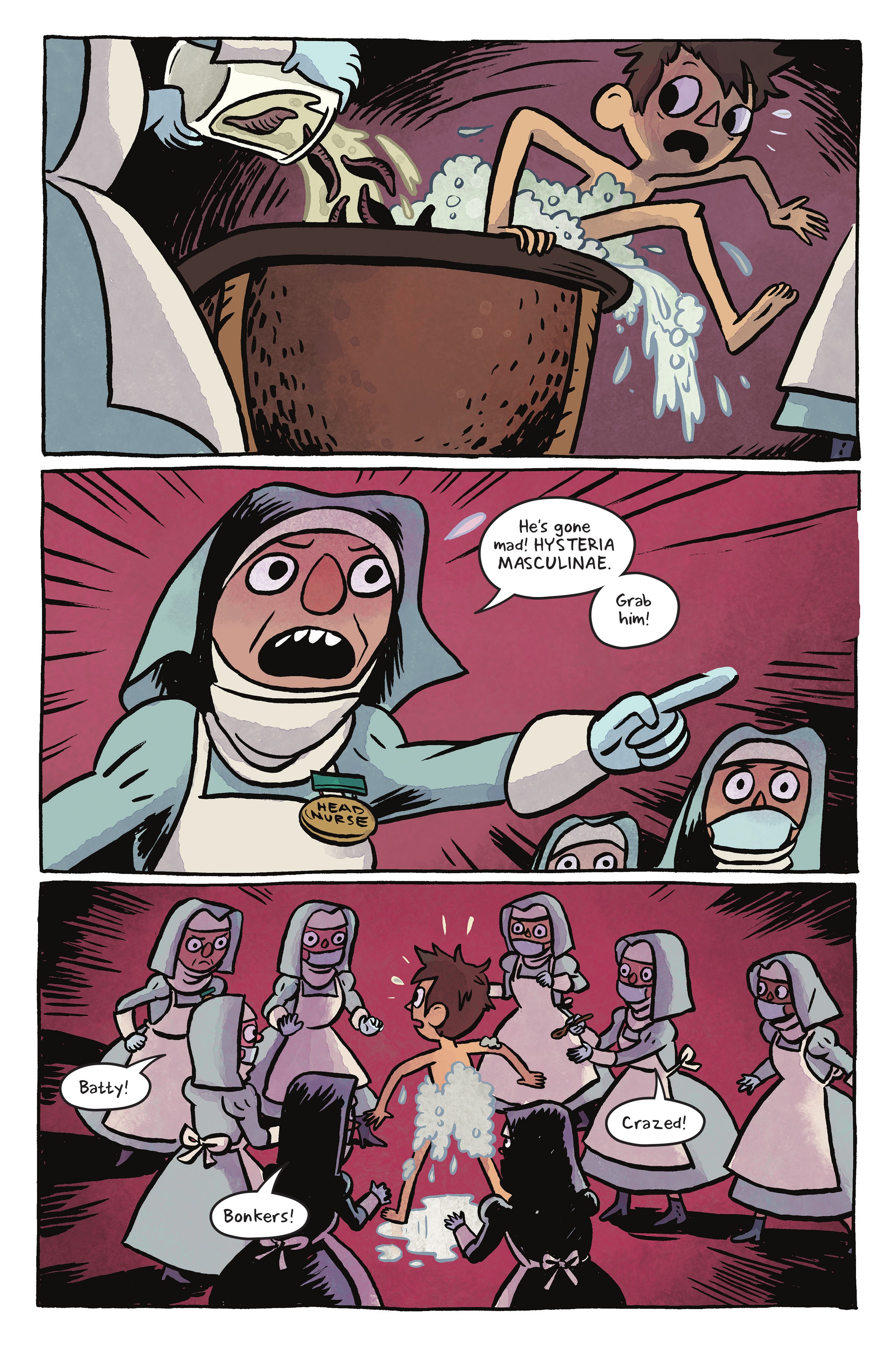 Read online Over the Garden Wall: Benevolent Sisters of Charity comic -  Issue # TPB - 98