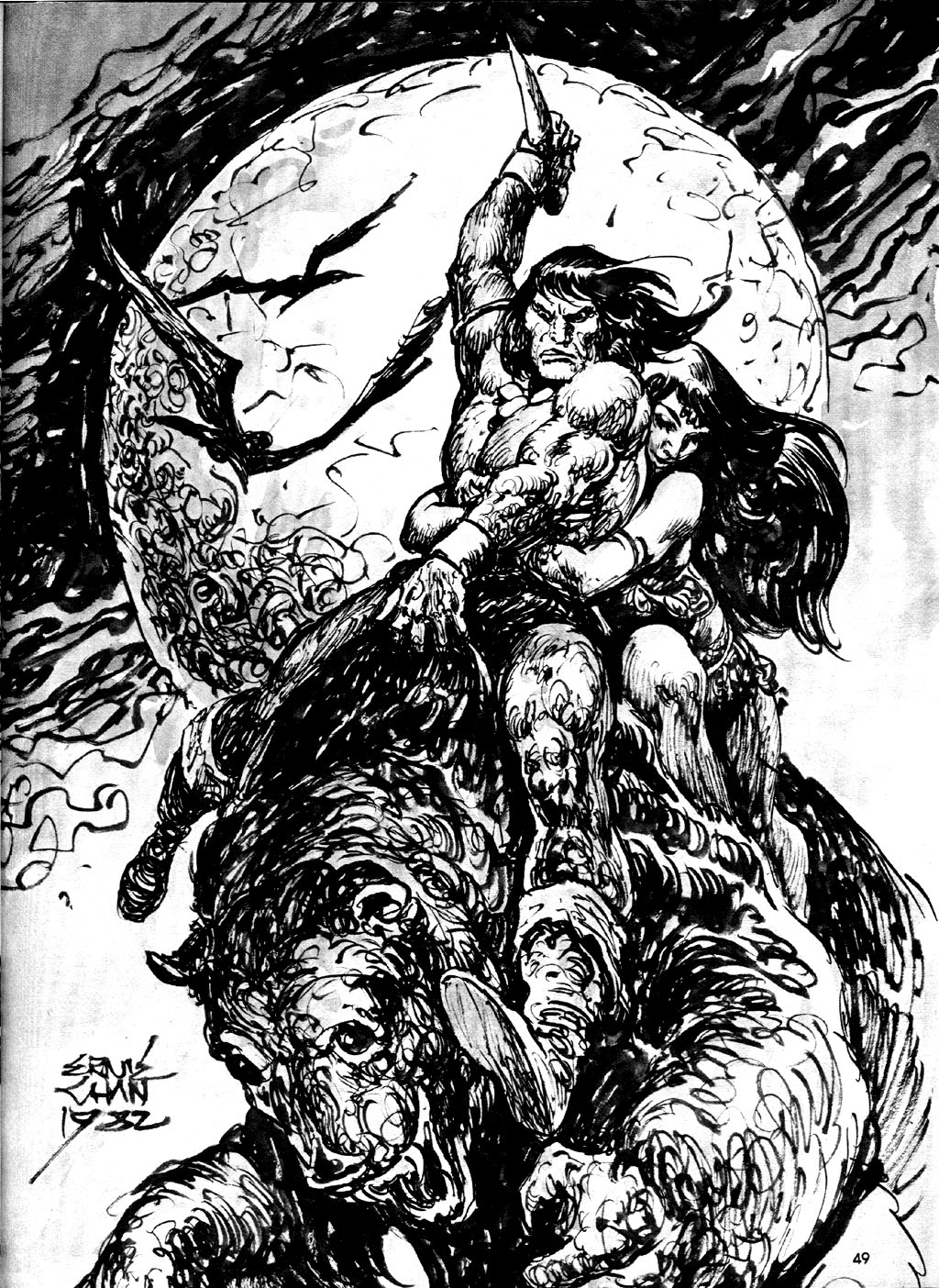 Read online The Savage Sword Of Conan comic -  Issue #82 - 43