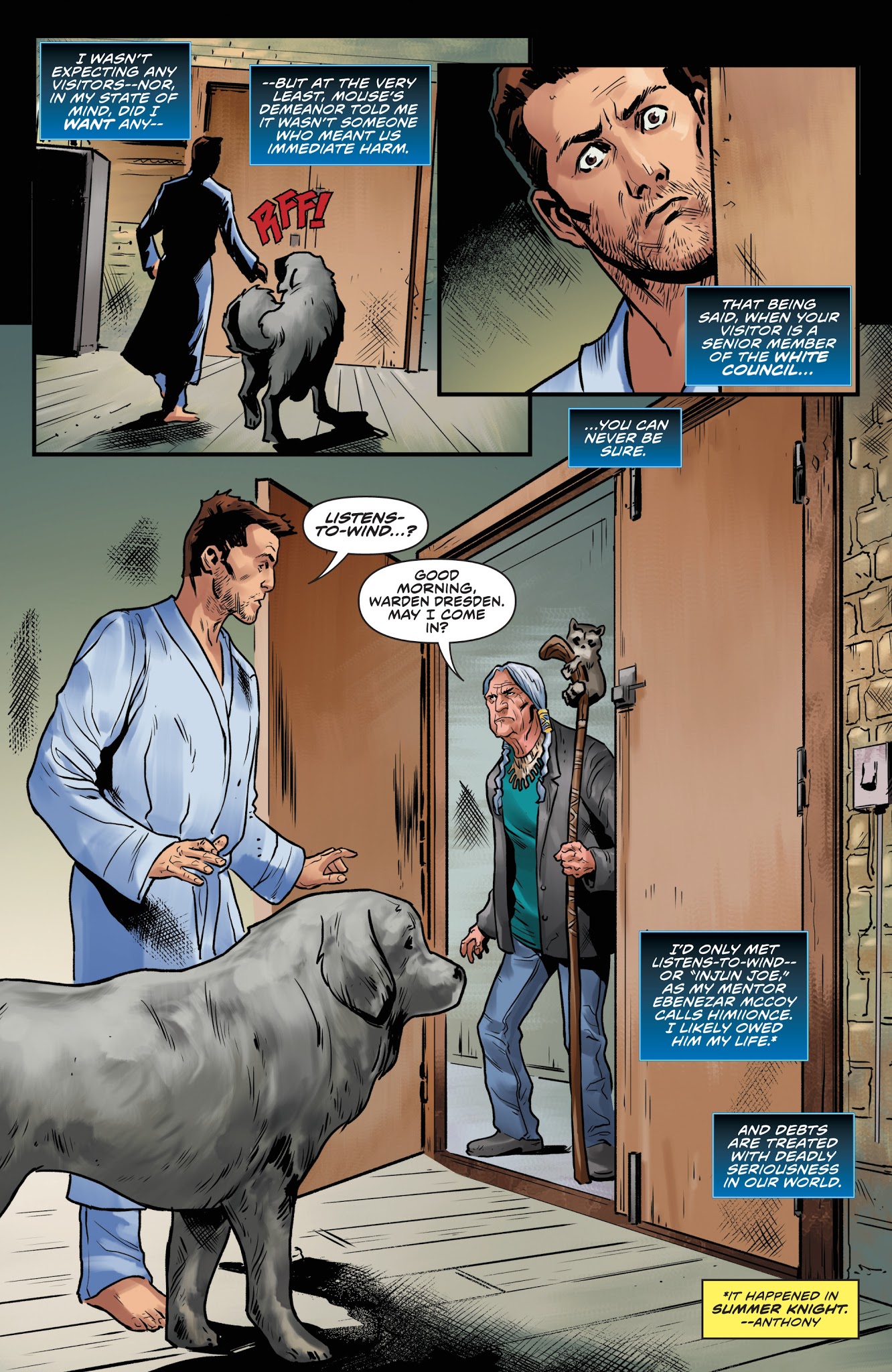 Read online Jim Butcher's The Dresden Files: Dog Men comic -  Issue #1 - 10