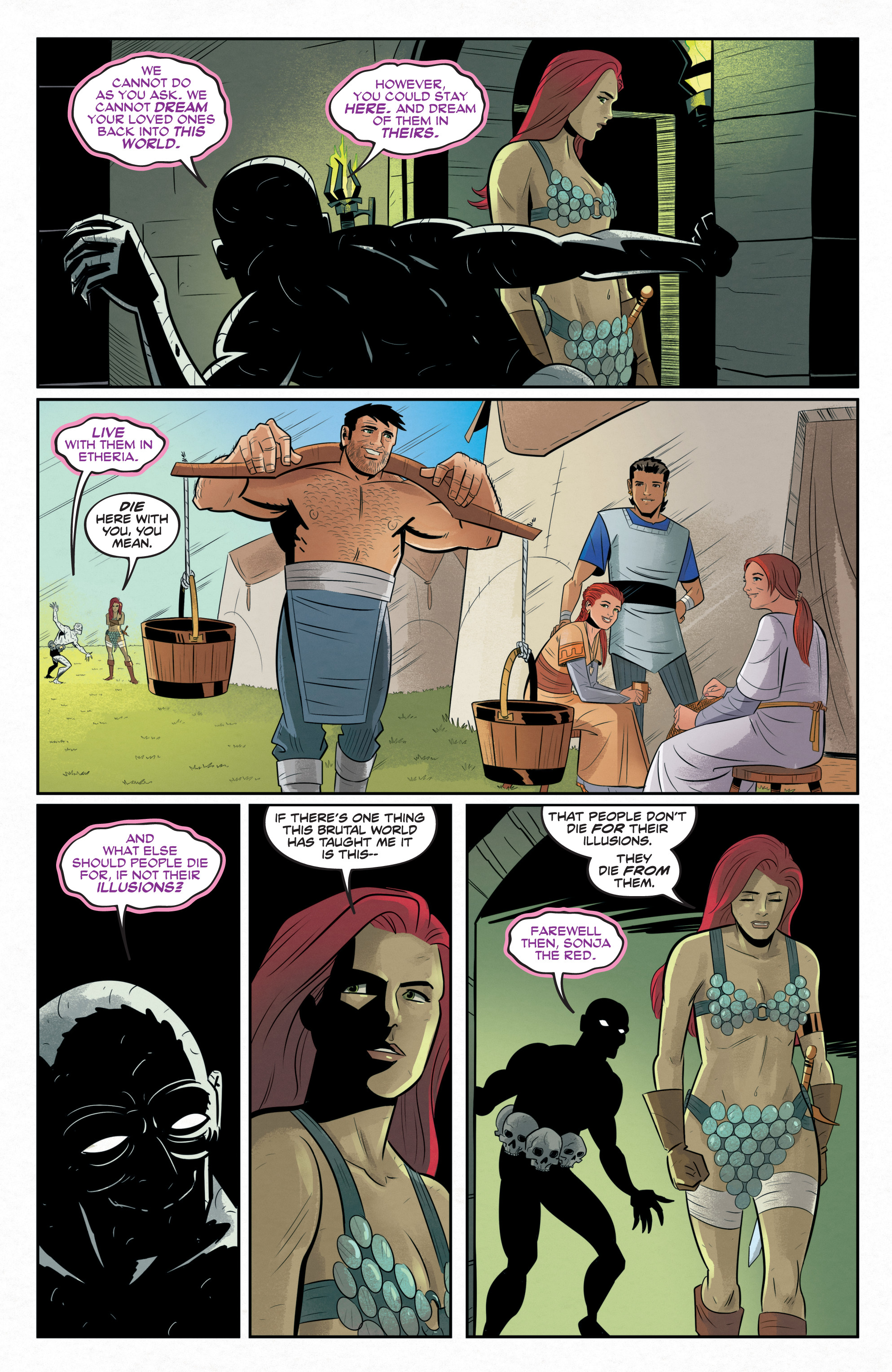 Read online Savage Tales: A Red Sonja Halloween Special comic -  Issue # Full - 29