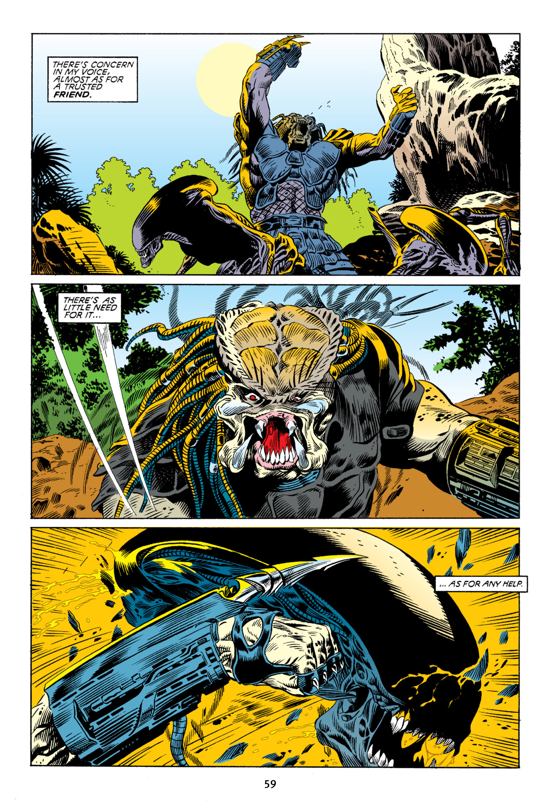 Read online Aliens vs. Predator Omnibus comic -  Issue # _TPB 2 Part 1 - 59