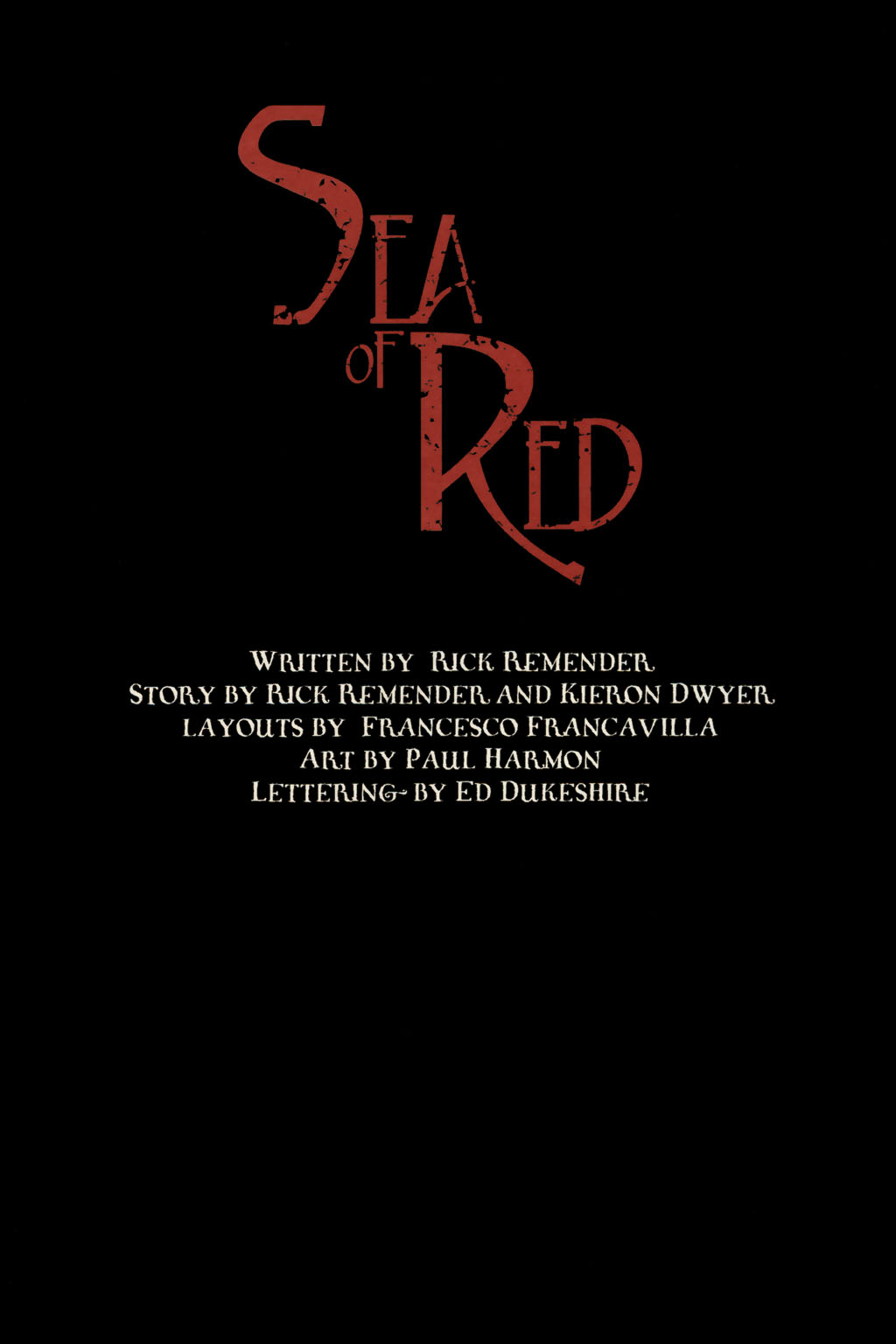 Read online Sea of Red comic -  Issue #13 - 27