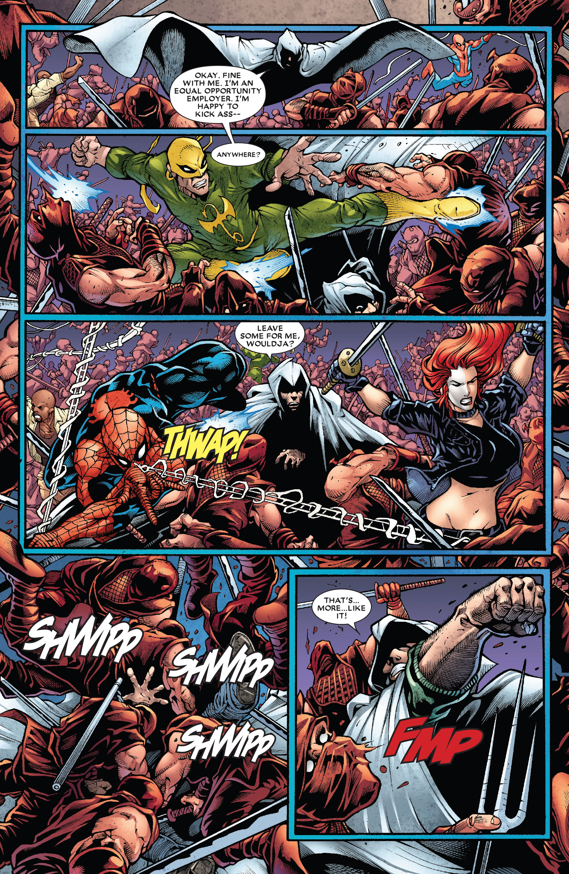 Read online Moon Knight by Huston, Benson & Hurwitz Omnibus comic -  Issue # TPB (Part 11) - 84