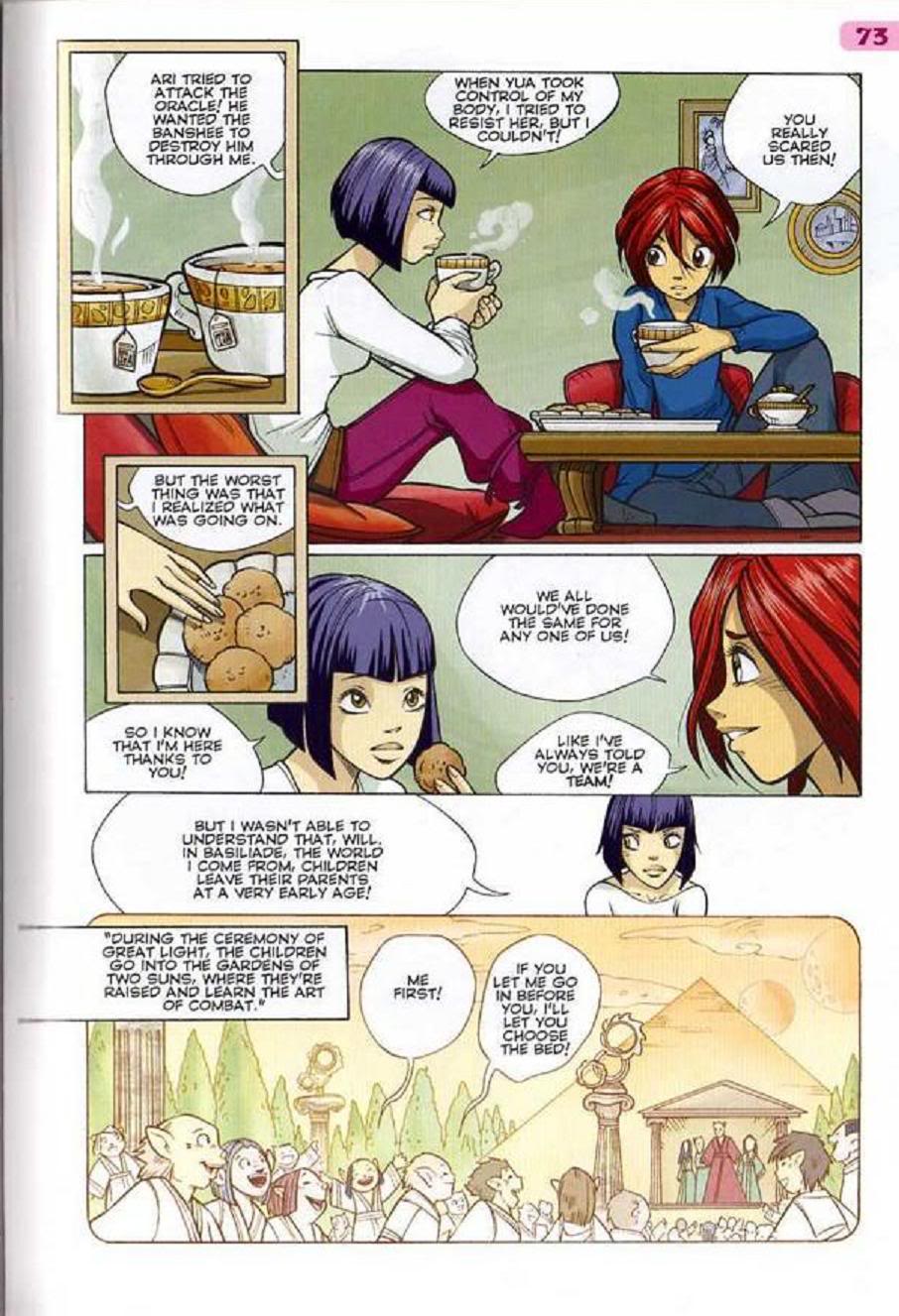 Read online W.i.t.c.h. comic -  Issue #30 - 57