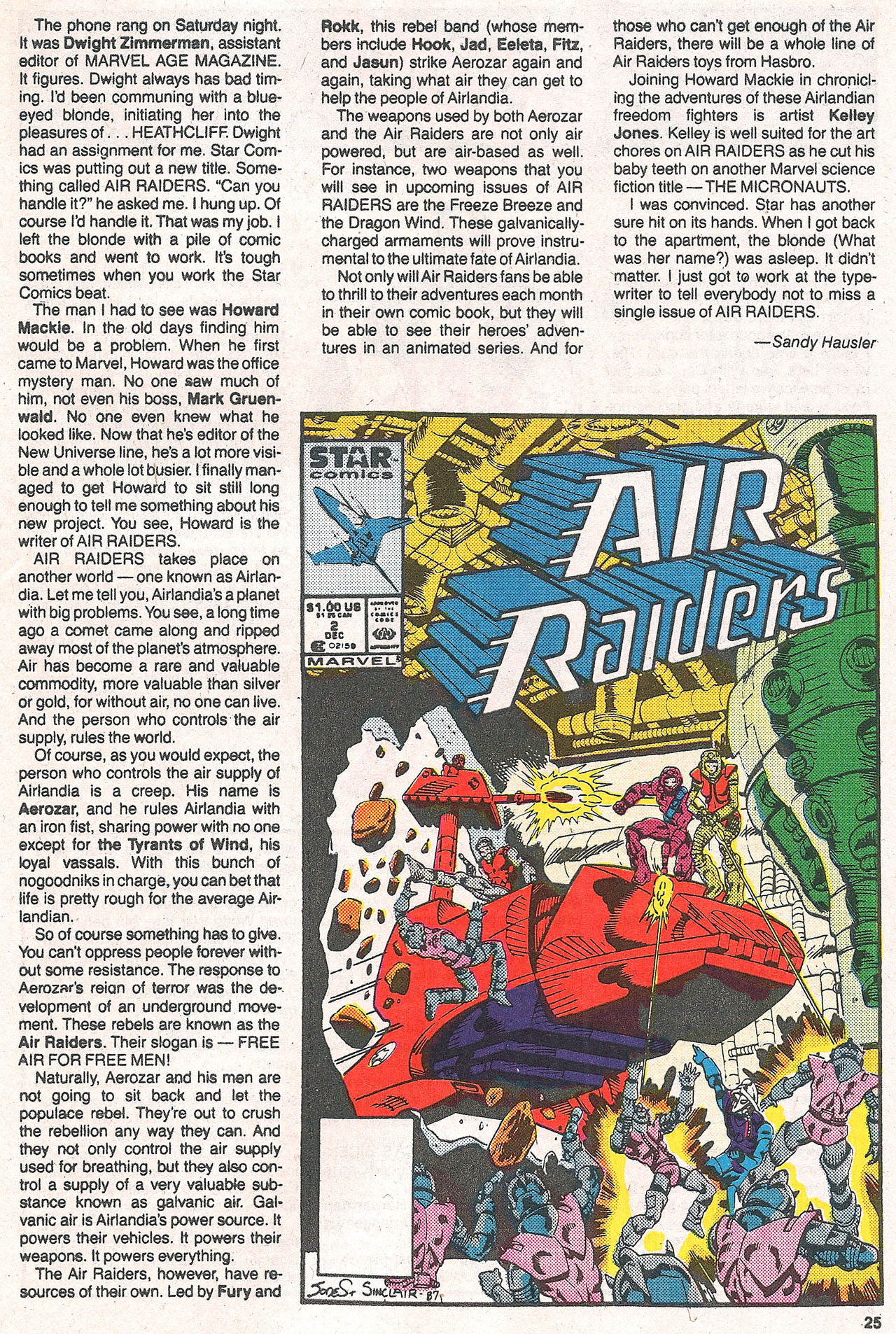 Read online Marvel Age comic -  Issue #57 - 26