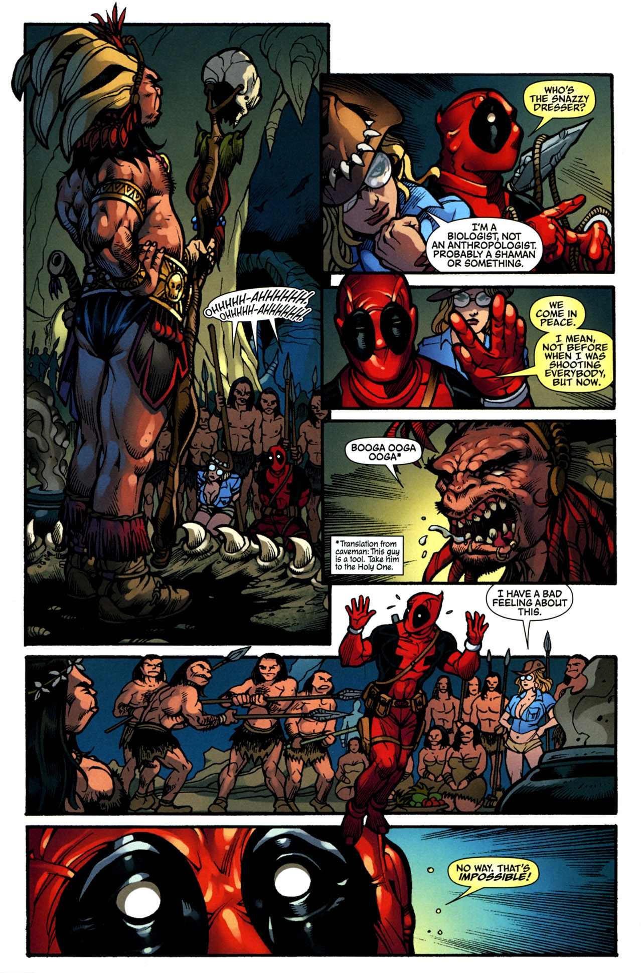 Read online Deadpool: Merc With a Mouth comic -  Issue #1 - 23