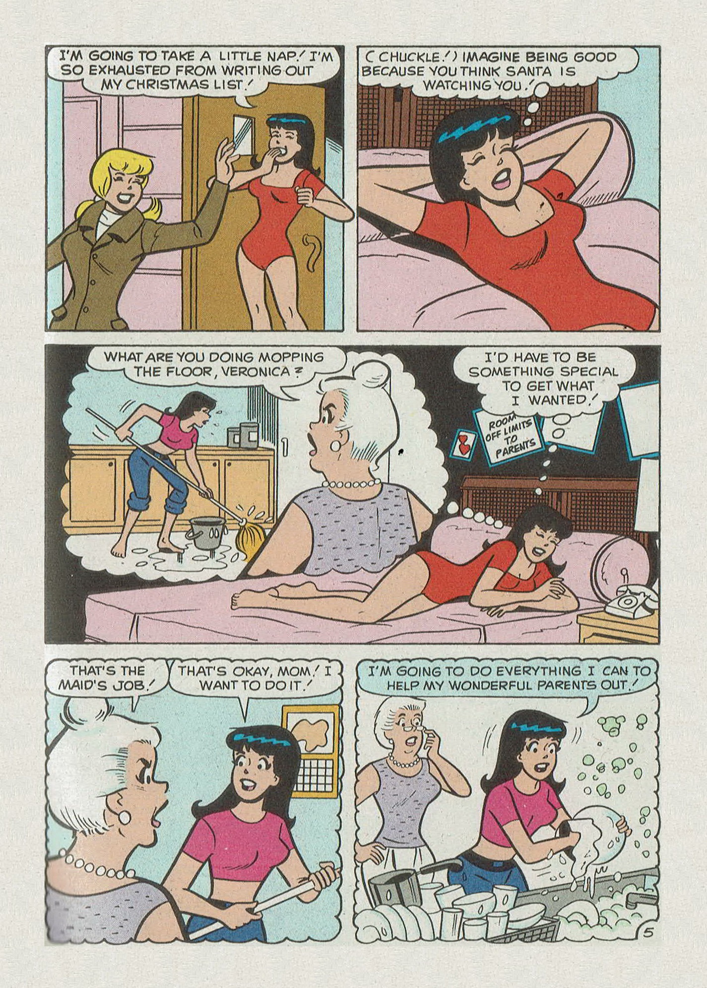 Read online Archie's Holiday Fun Digest comic -  Issue #8 - 19