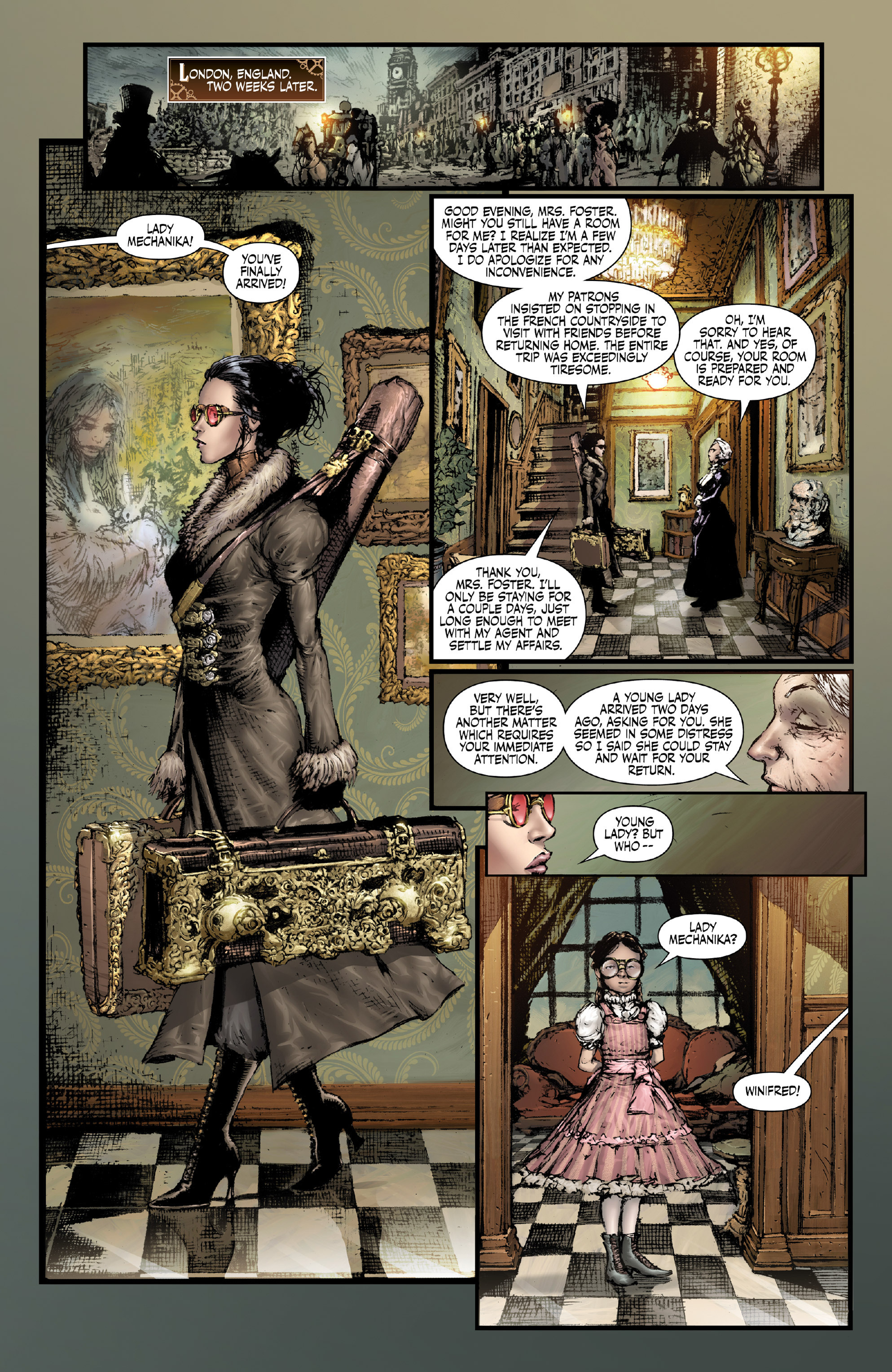 Read online Lady Mechanika: The Tablet of Destinies comic -  Issue #1 - 15